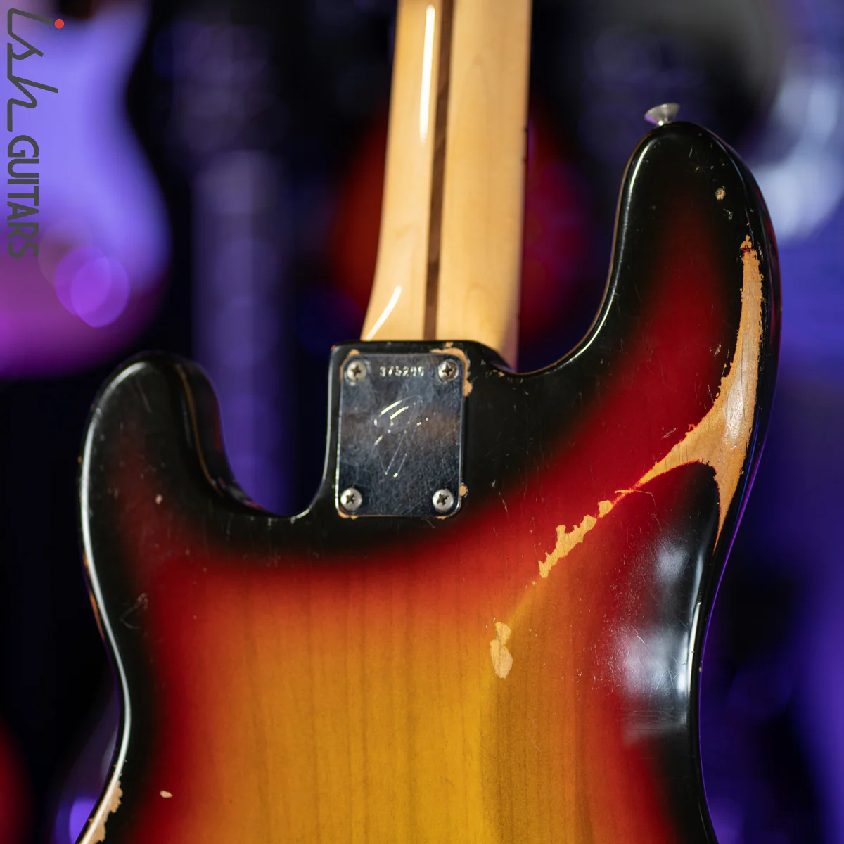 1973-74 Fender Precision Bass Sunburst w/ New Fender USA Neck - Image 15
