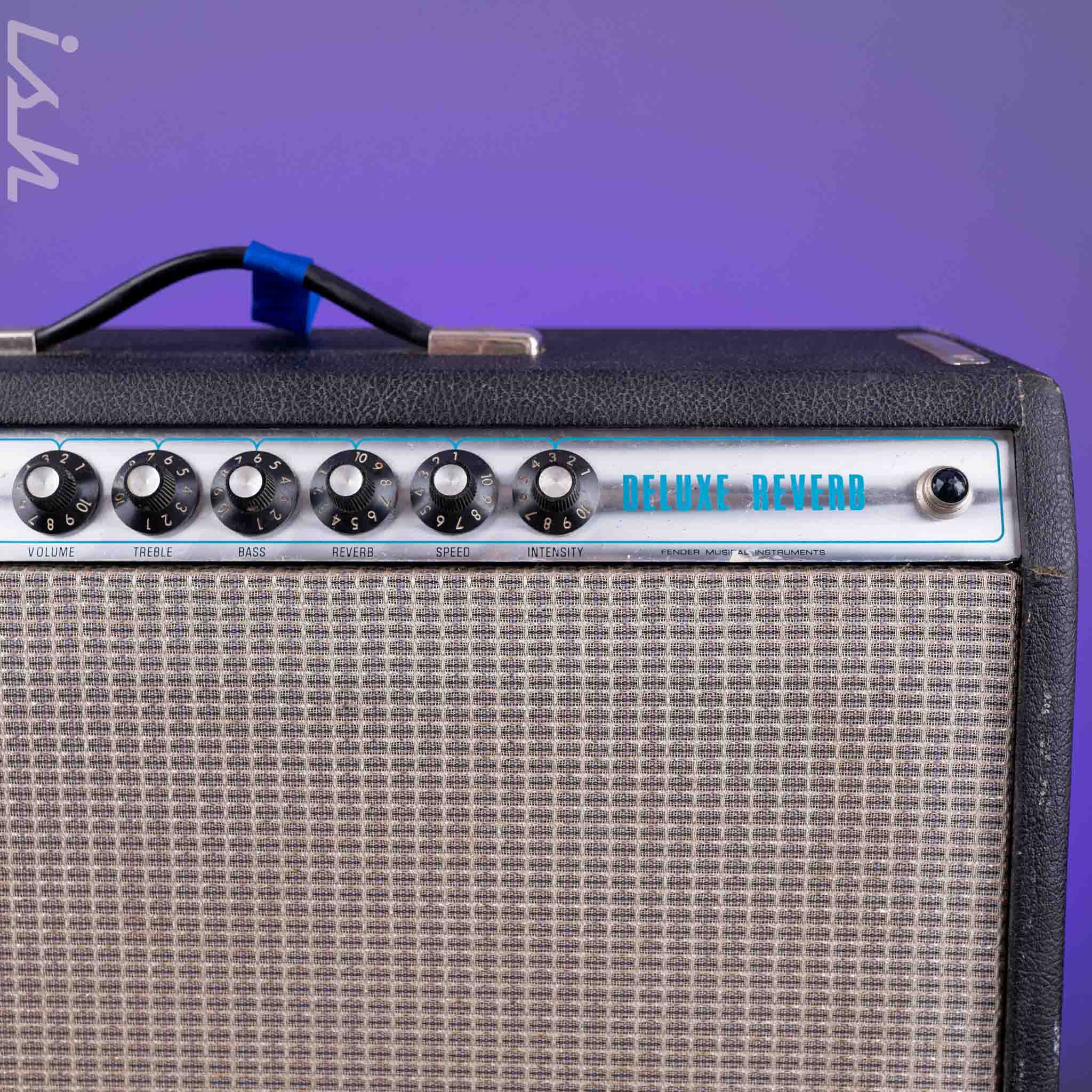 1973 Fender Deluxe Reverb Combo Amp - Image 3