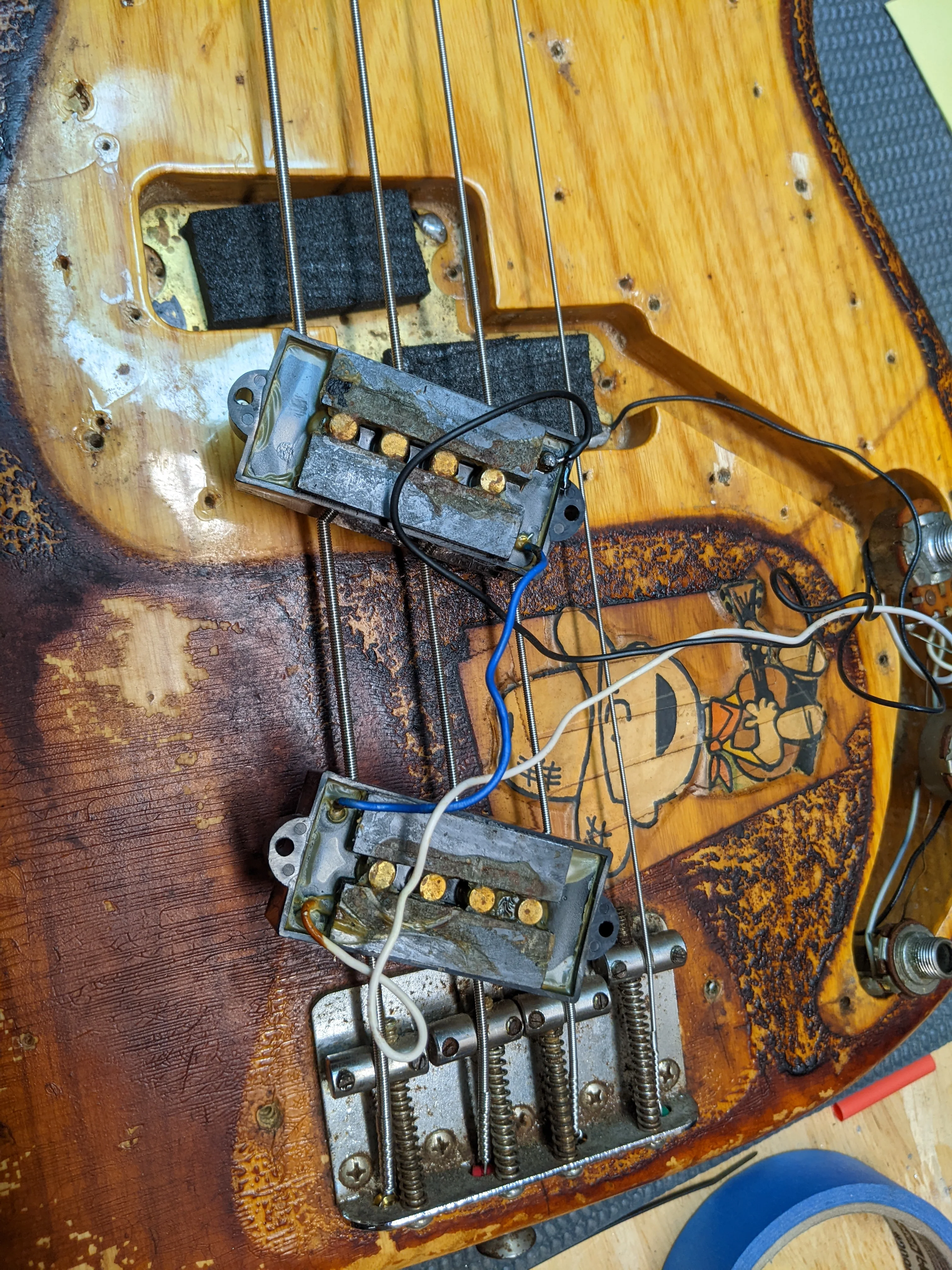 1973 Fender Precision Bass "Charlie Brown" - Image 26