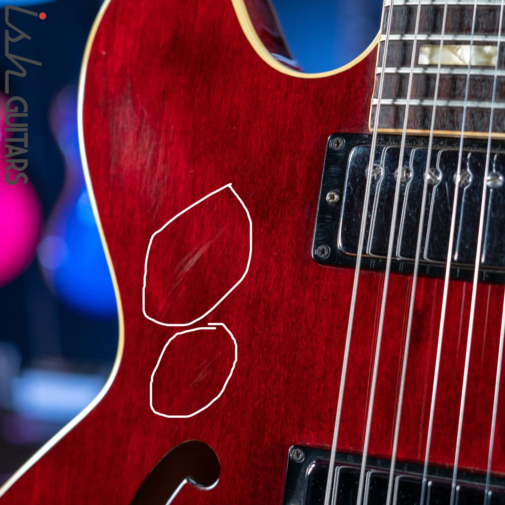 1974-1975 Gibson ES-335TD Cherry - Image 7