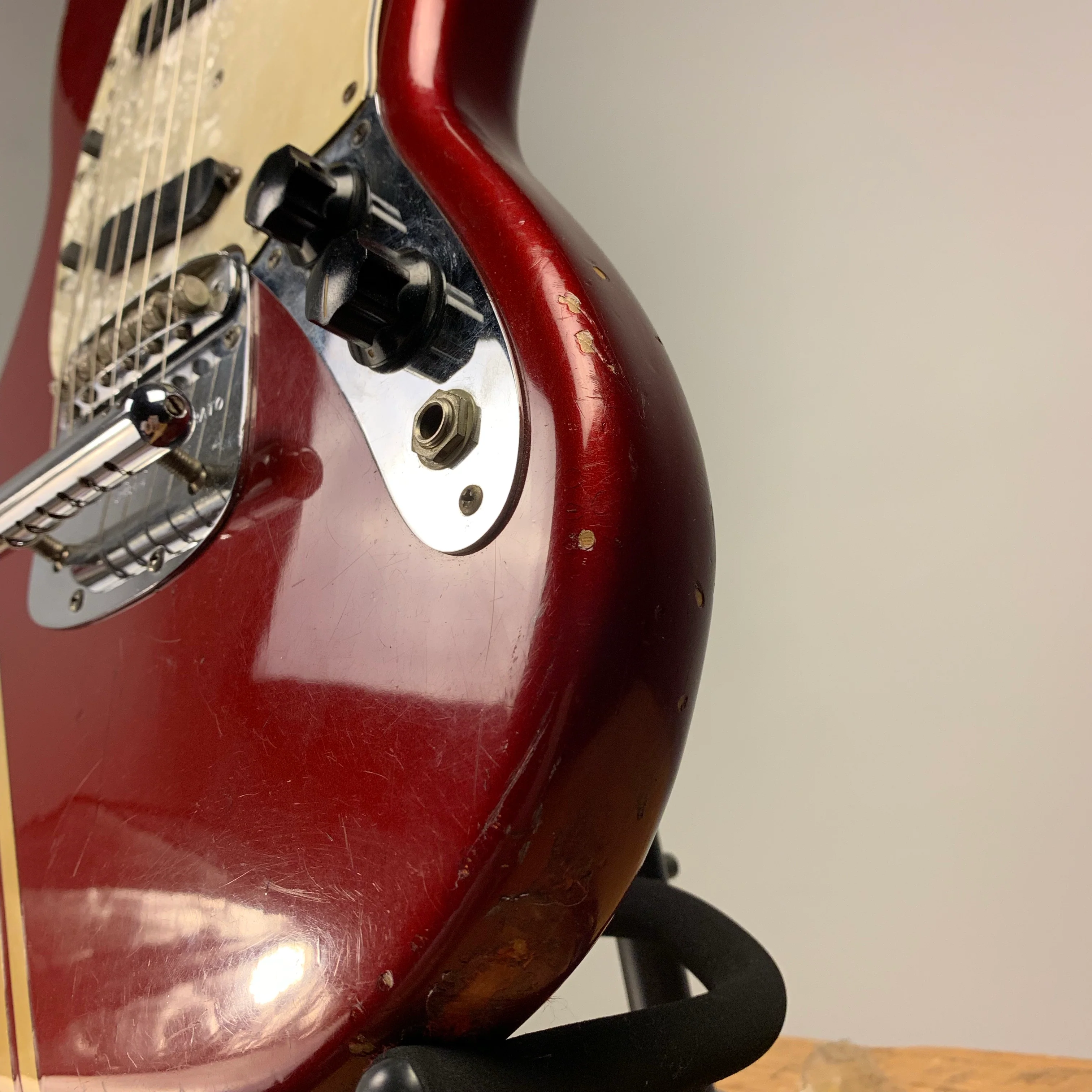 1973 1974 Fender Mustang Red with Competition Racing Stripes (DEMO VIDEO) - Image 13