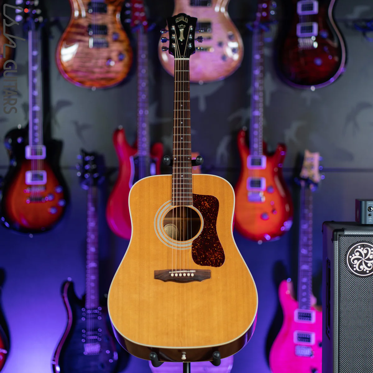 1974 Guild D-40 Natural - Image 2