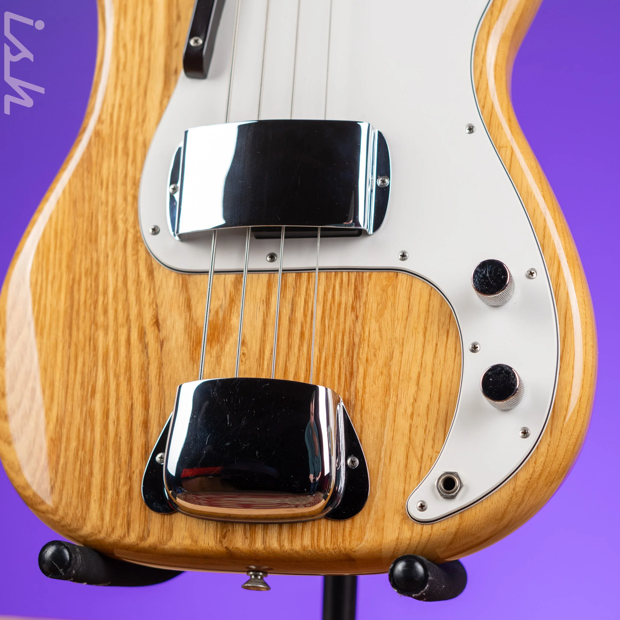 1976 Fender USA Precision Bass Natural - 1 Owner, Original Receipt - Image 4