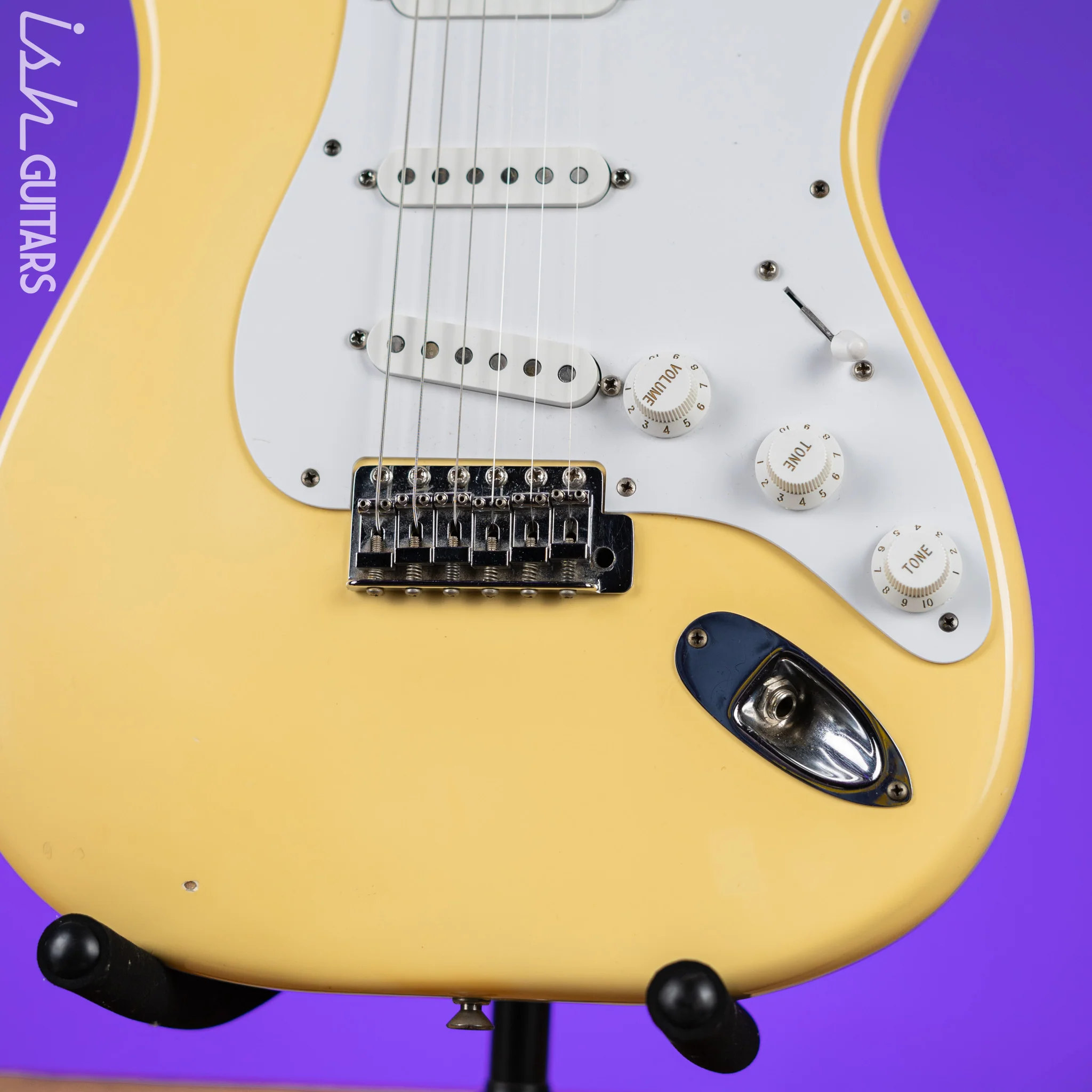 1977 Fender USA Stratocaster Olympic White - Image 4