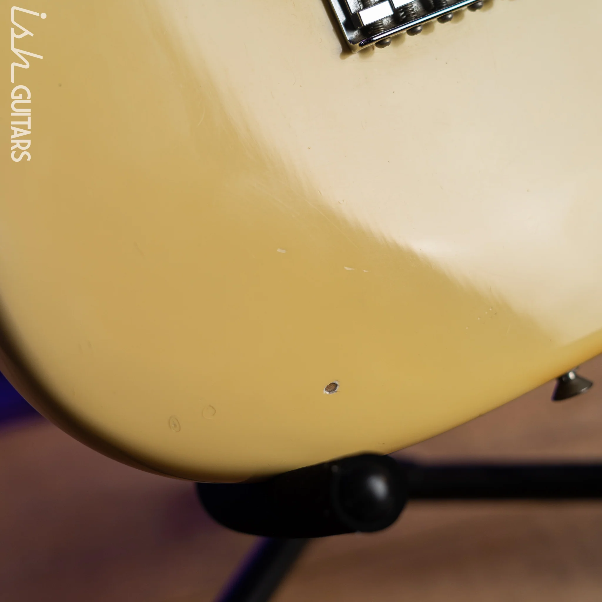 1977 Fender USA Stratocaster Olympic White - Image 5