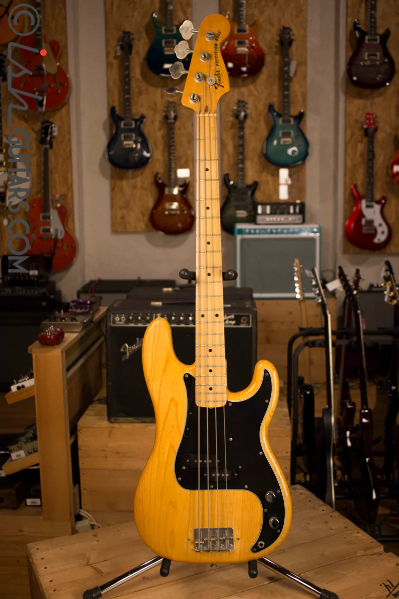 1976 Fender P Bass Precision Natural - Image 2