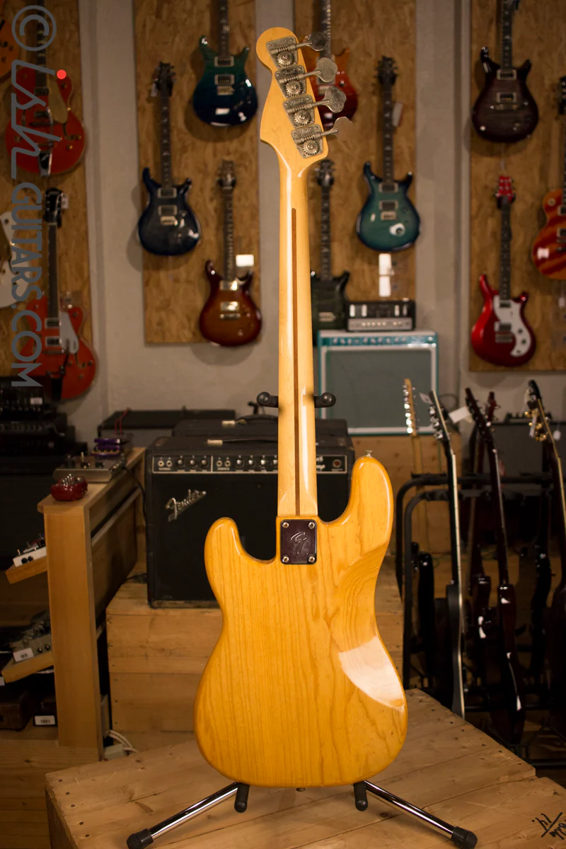 1976 Fender P Bass Precision Natural - Image 8