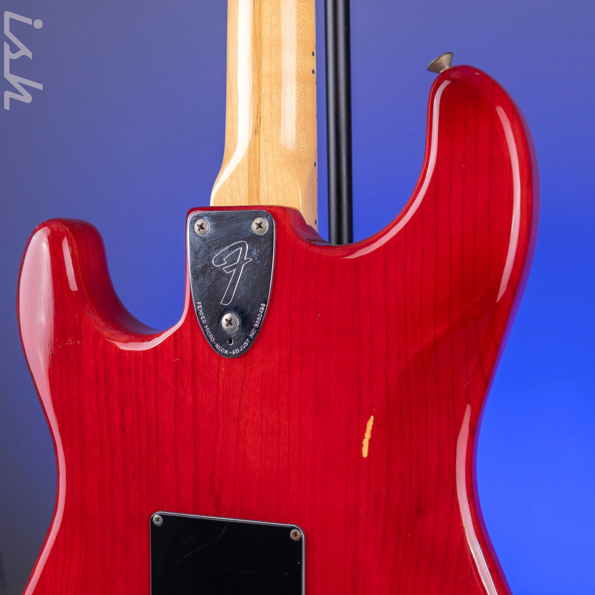 1979 Fender Stratocaster Transparent Red - Image 13