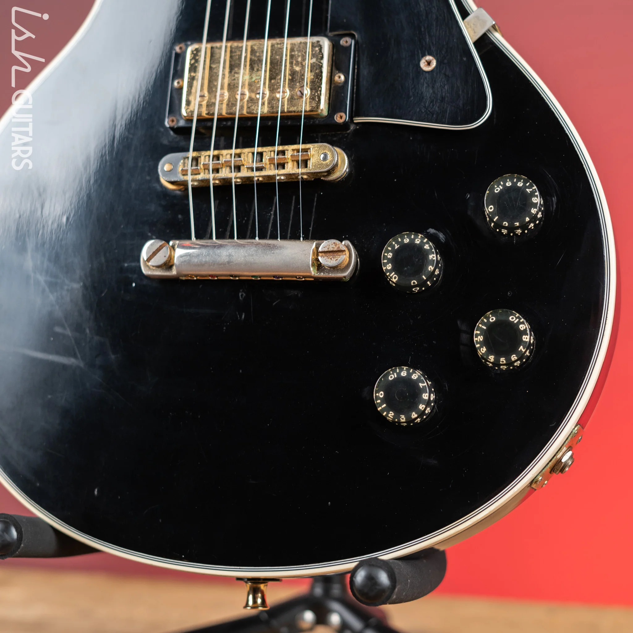 1979 Gibson Les Paul Custom Black - Image 4
