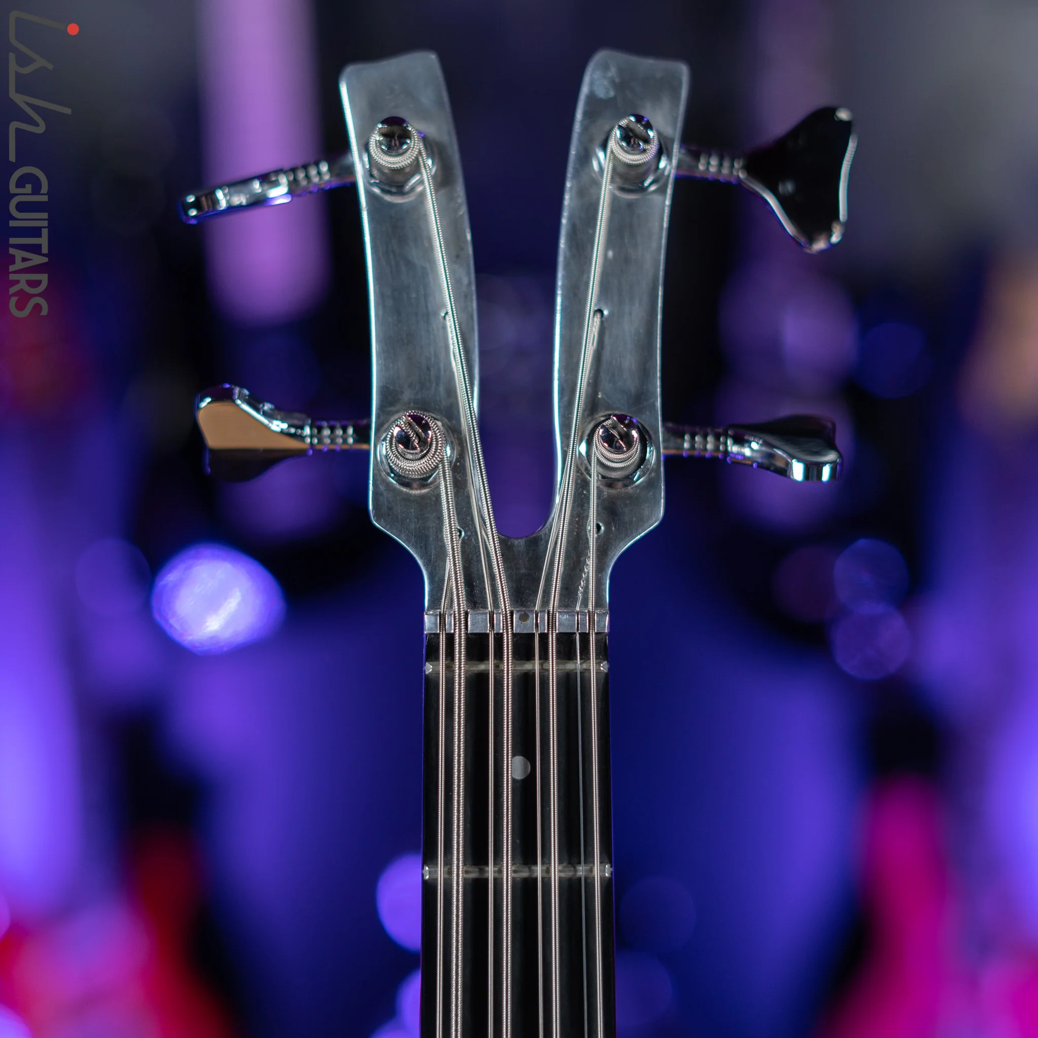 1980 Kramer XL-8 8-String Bass Natural Aluminum Neck - Image 7