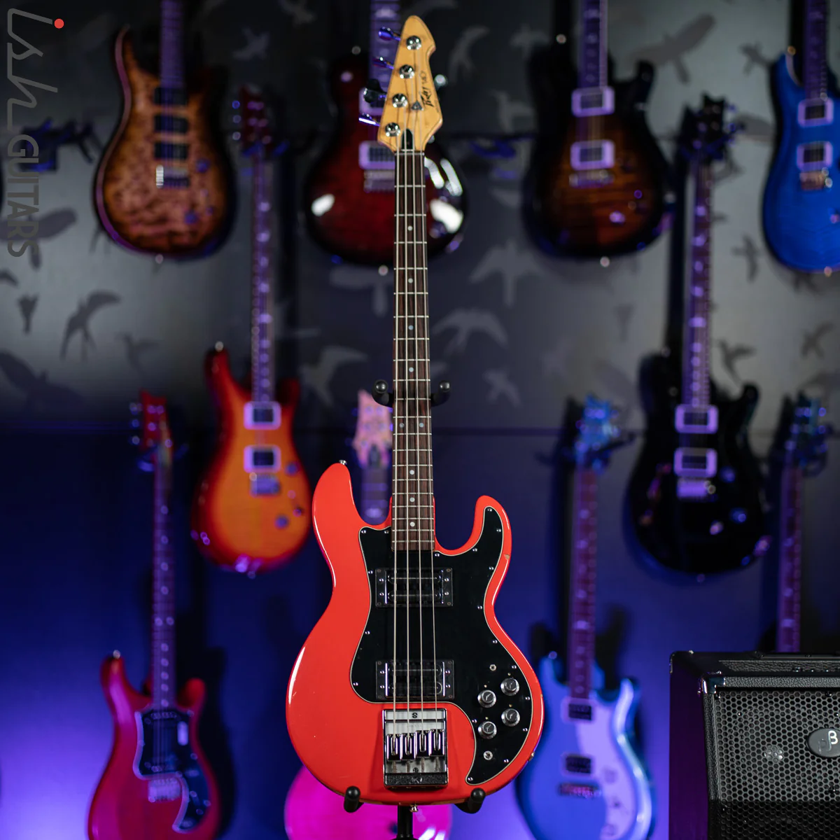 1980 Peavey T-40 Bass Red - Image 2