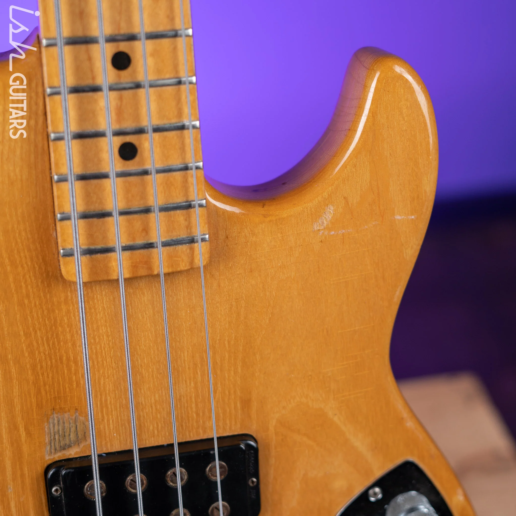 1981 G&L L-2000E Bass Series Natural - Image 6
