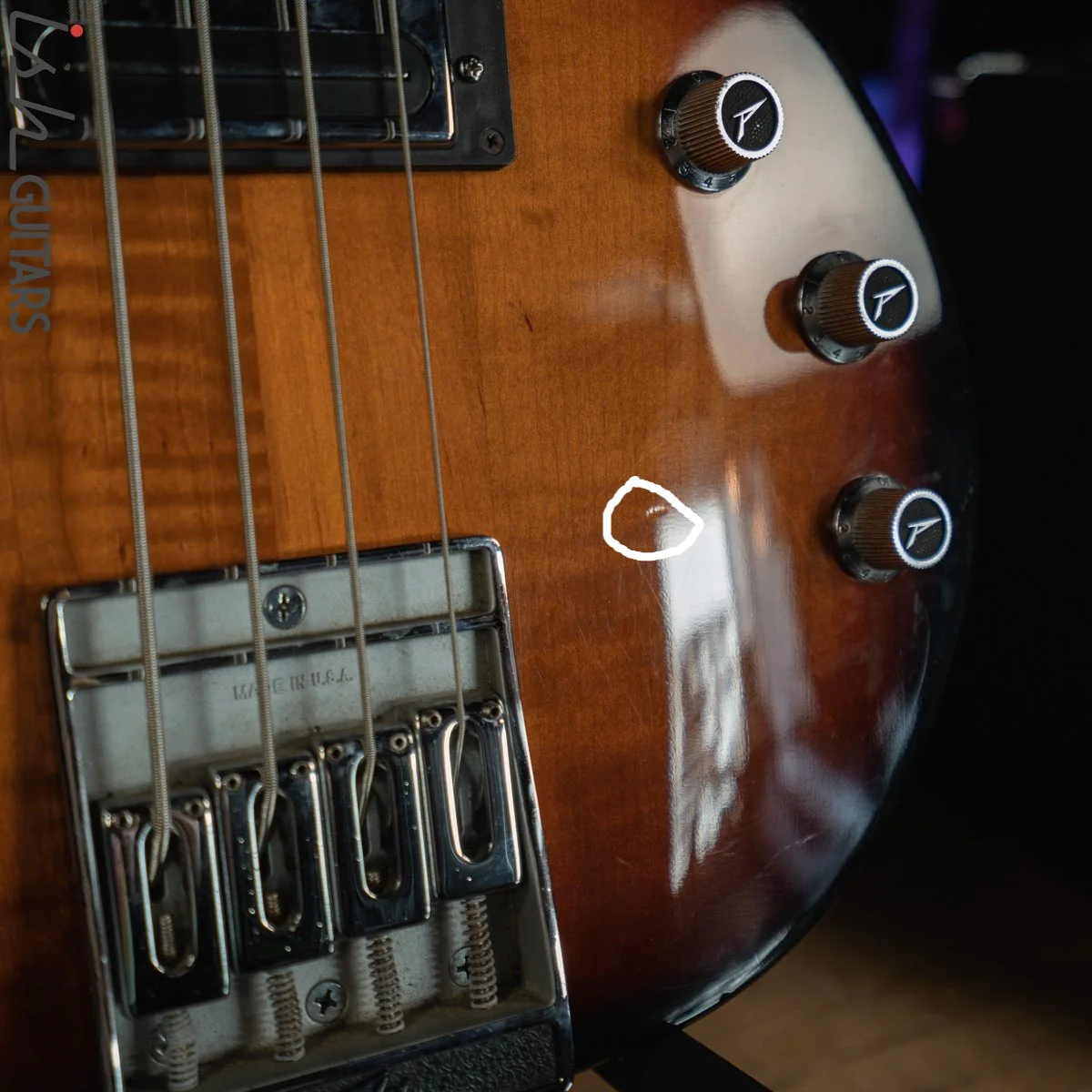 1982-1983 Peavey T-45 Sunburst Bass w/ OHSC - Image 18