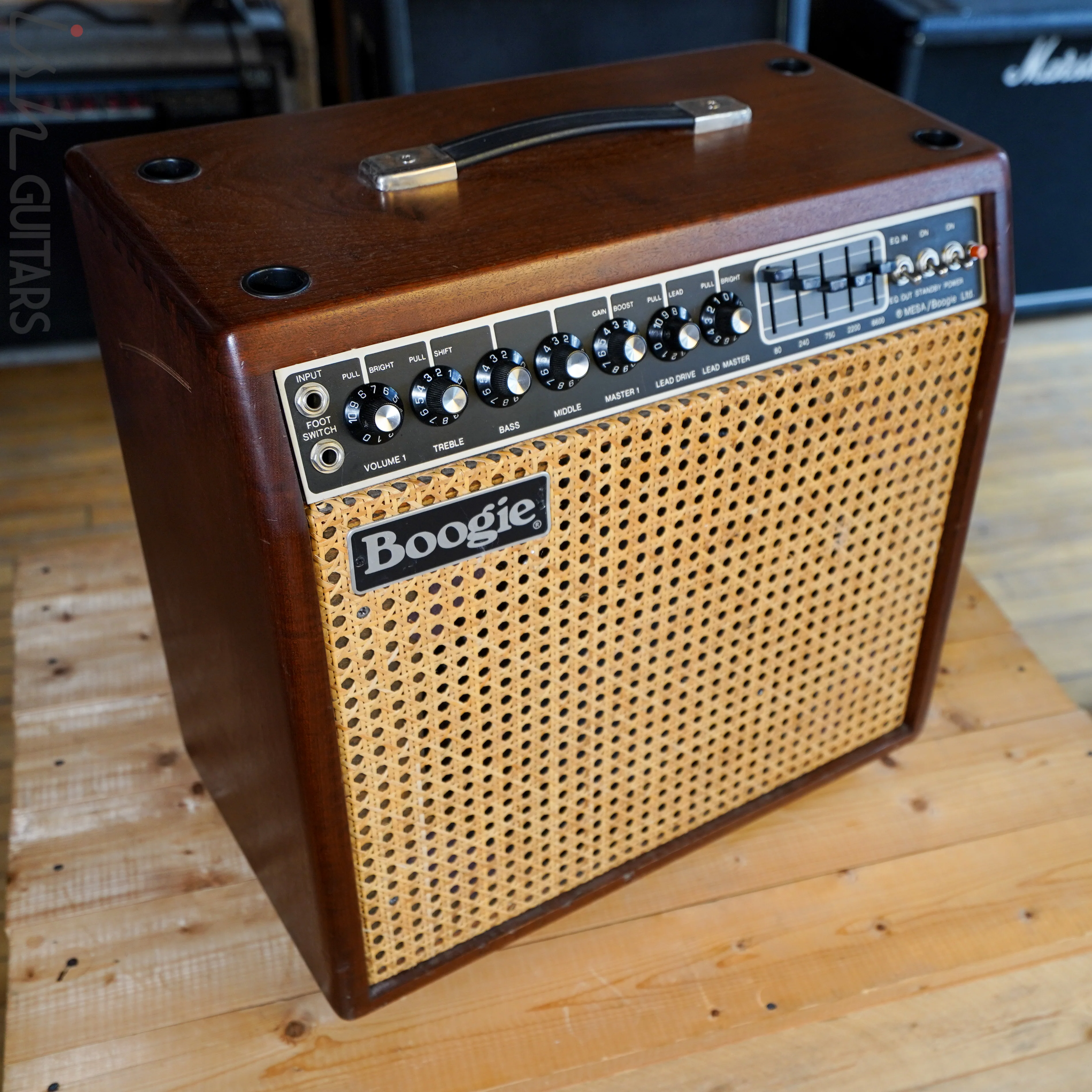 1982 Mesa Boogie Vintage Mark IIB 100 Watt Combo Amp Hardwood - Image 4