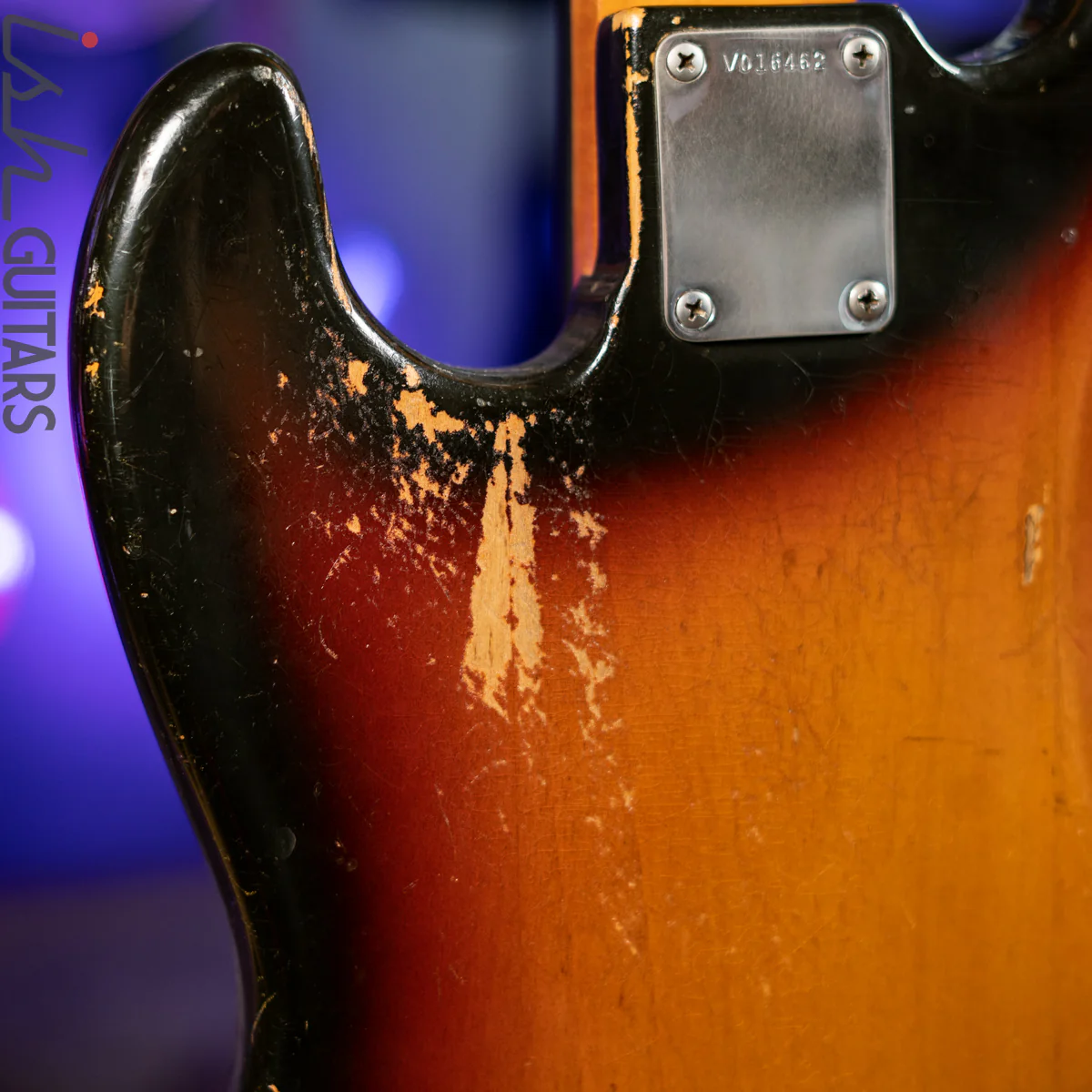 1983 Fender Fullerton ‘62 Reissue Jazz Bass 3-Tone Sunburst - Image 11