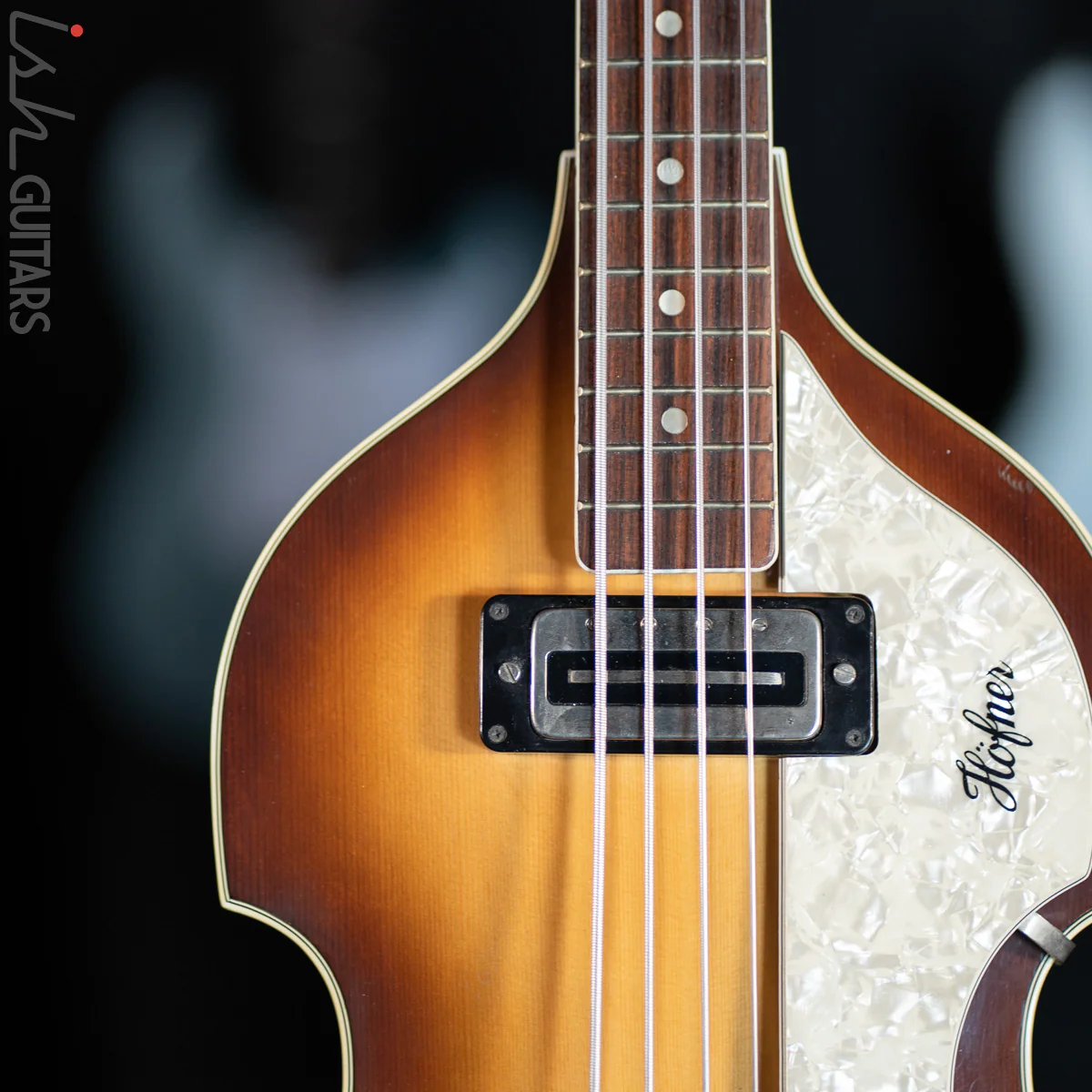 1984 Hofner 500/1 Violin Beatle Bass Sunburst PROJECT - Image 3
