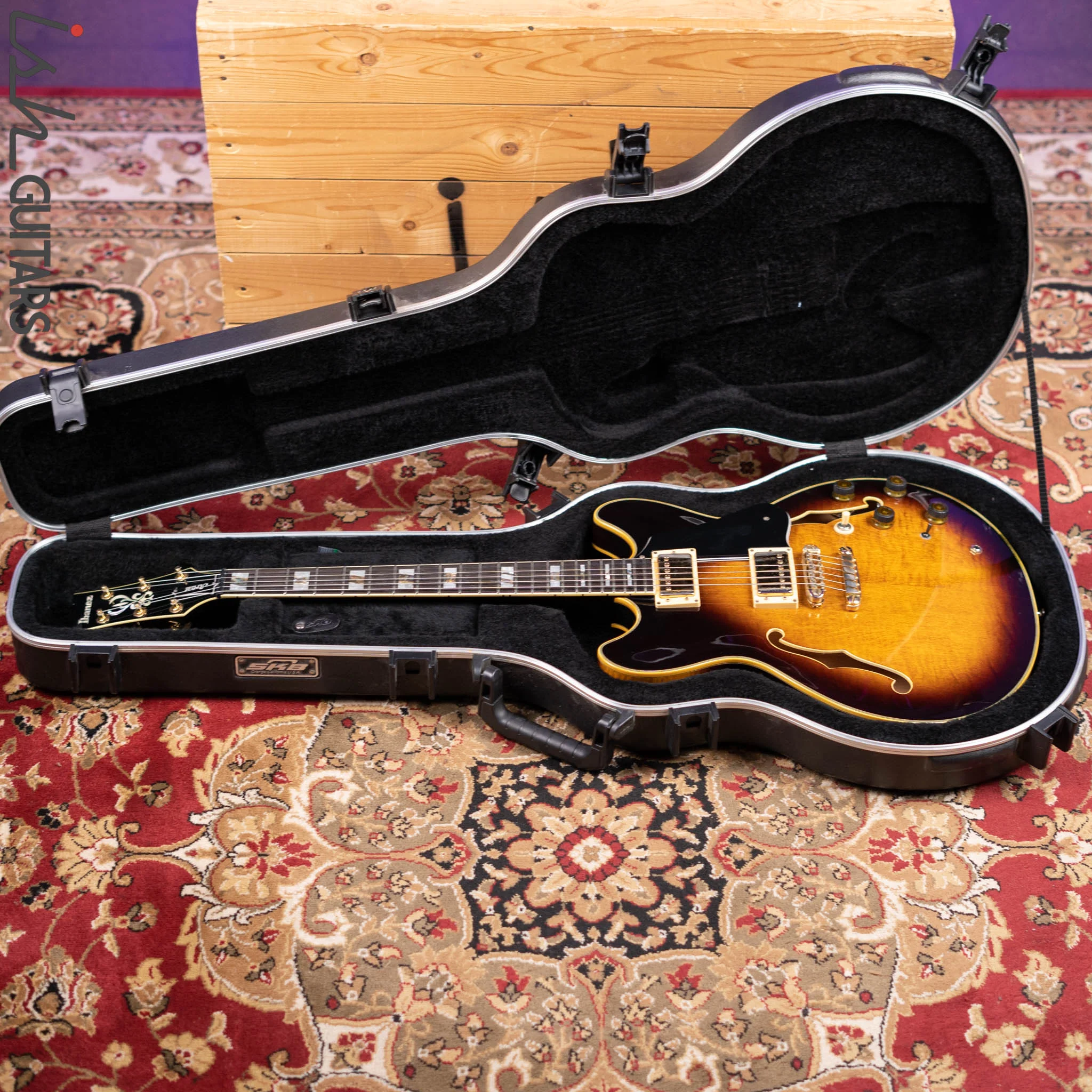 1985 Ibanez Artist AS-200 Sunburst - Image 26