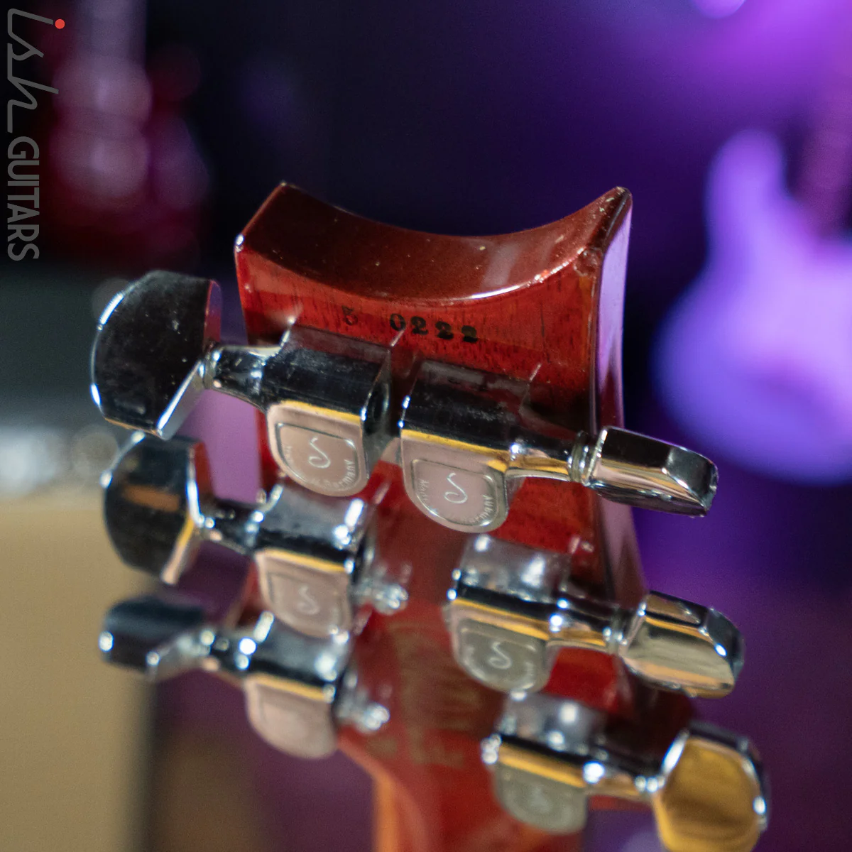 1985 PRS Custom 24 Cherry Burst 1 Piece #222 Ever Made - Image 20