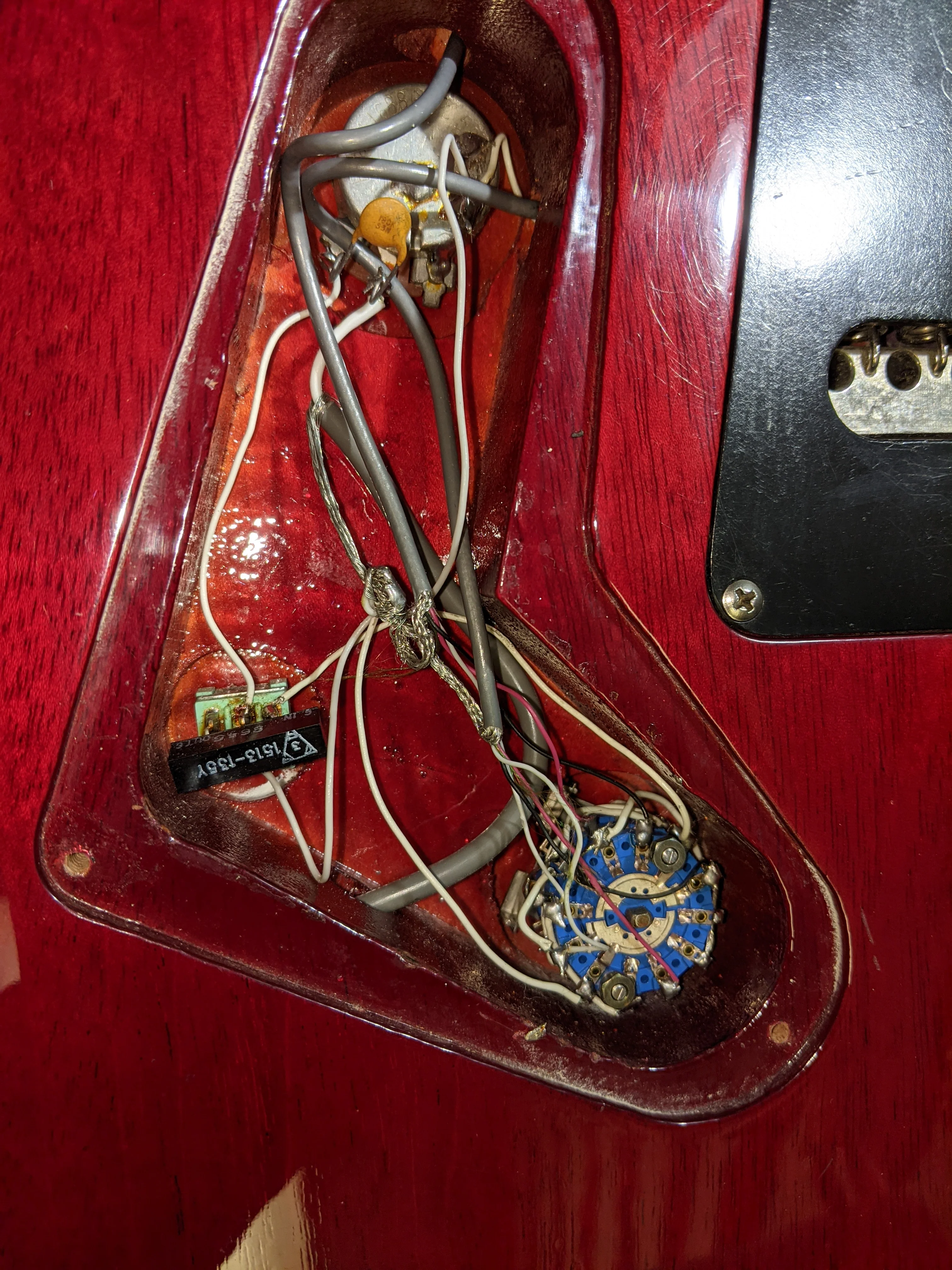 1985 PRS Custom 24 Cherry Burst 1 Piece #222 Ever Made - Image 22