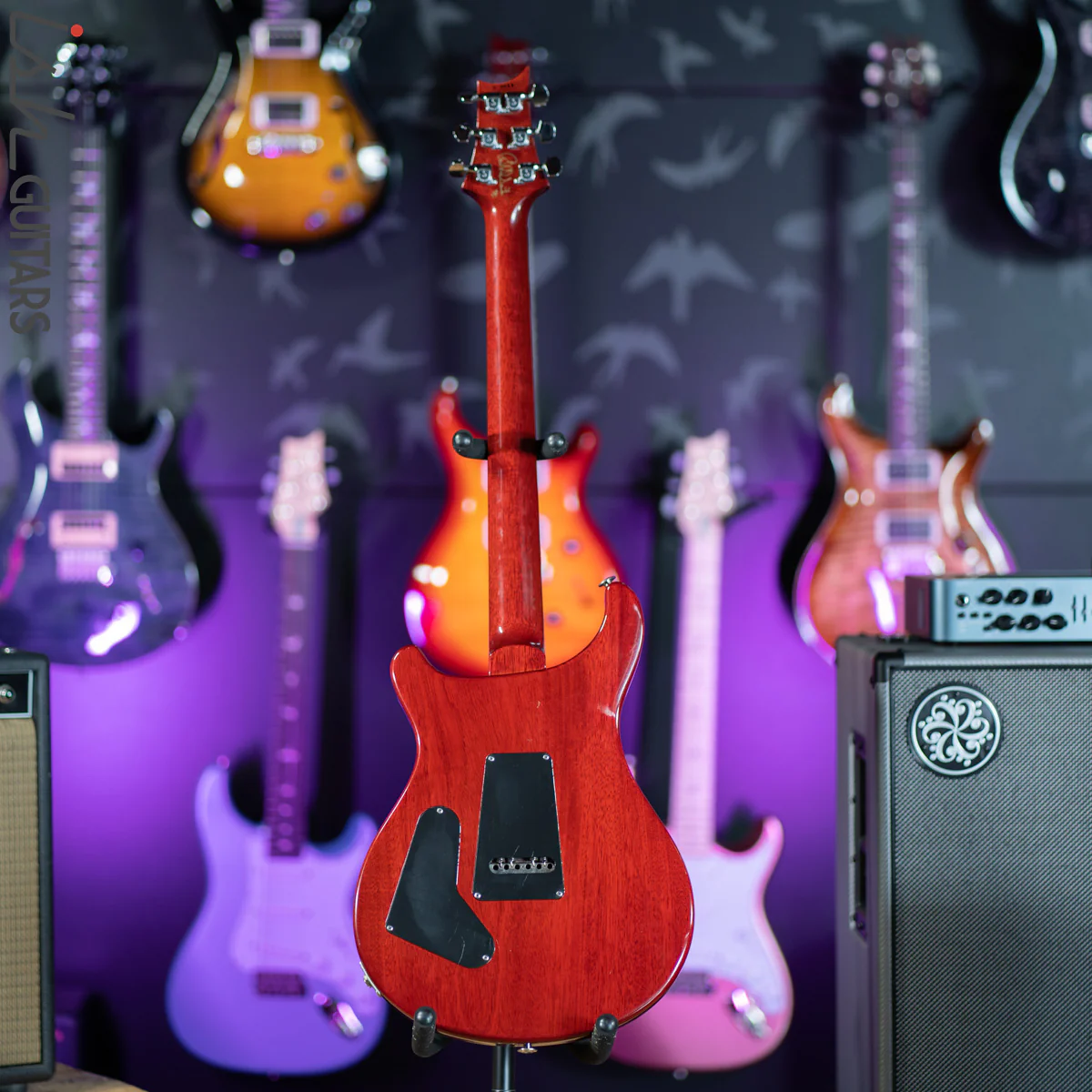 1985 PRS Custom 24 Cherry Burst 1 Piece #222 Ever Made - Image 8