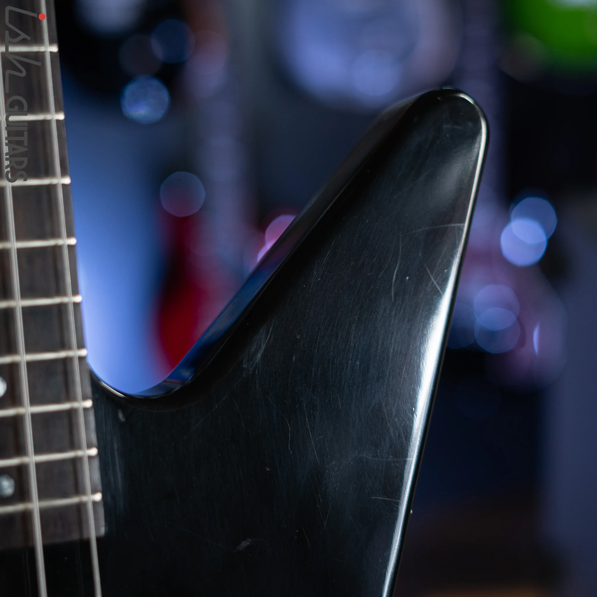 1986 Gibson Explorer Bass Black - Image 6
