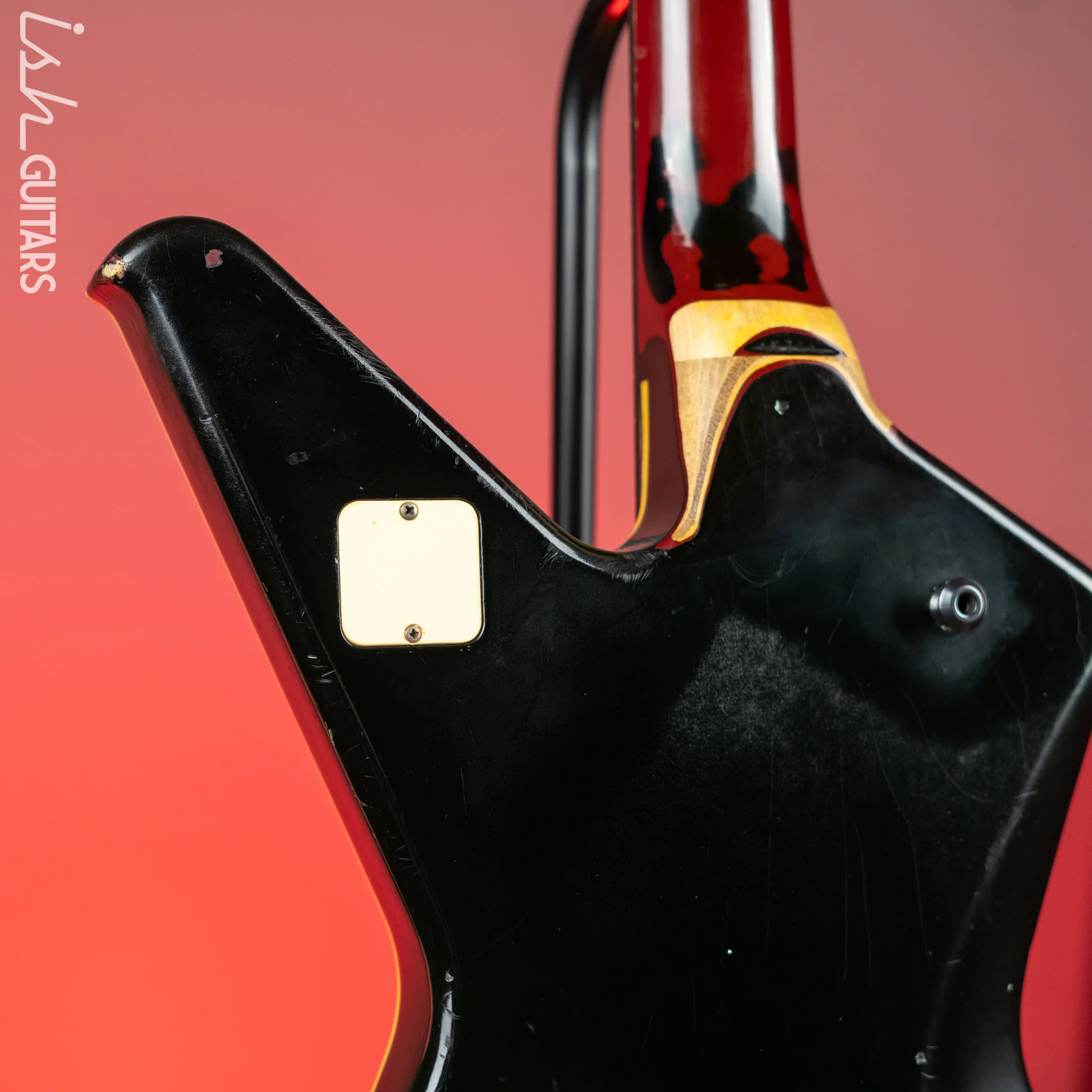 1986 Ibanez DT-500 Black - Signed & Owned/Stage Played by Karl Logan (Manowar) - Image 14