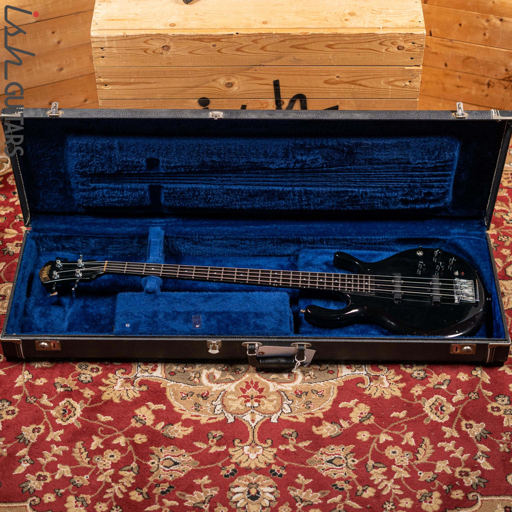 1986 Pedulla MVP Bass Black - Image 19