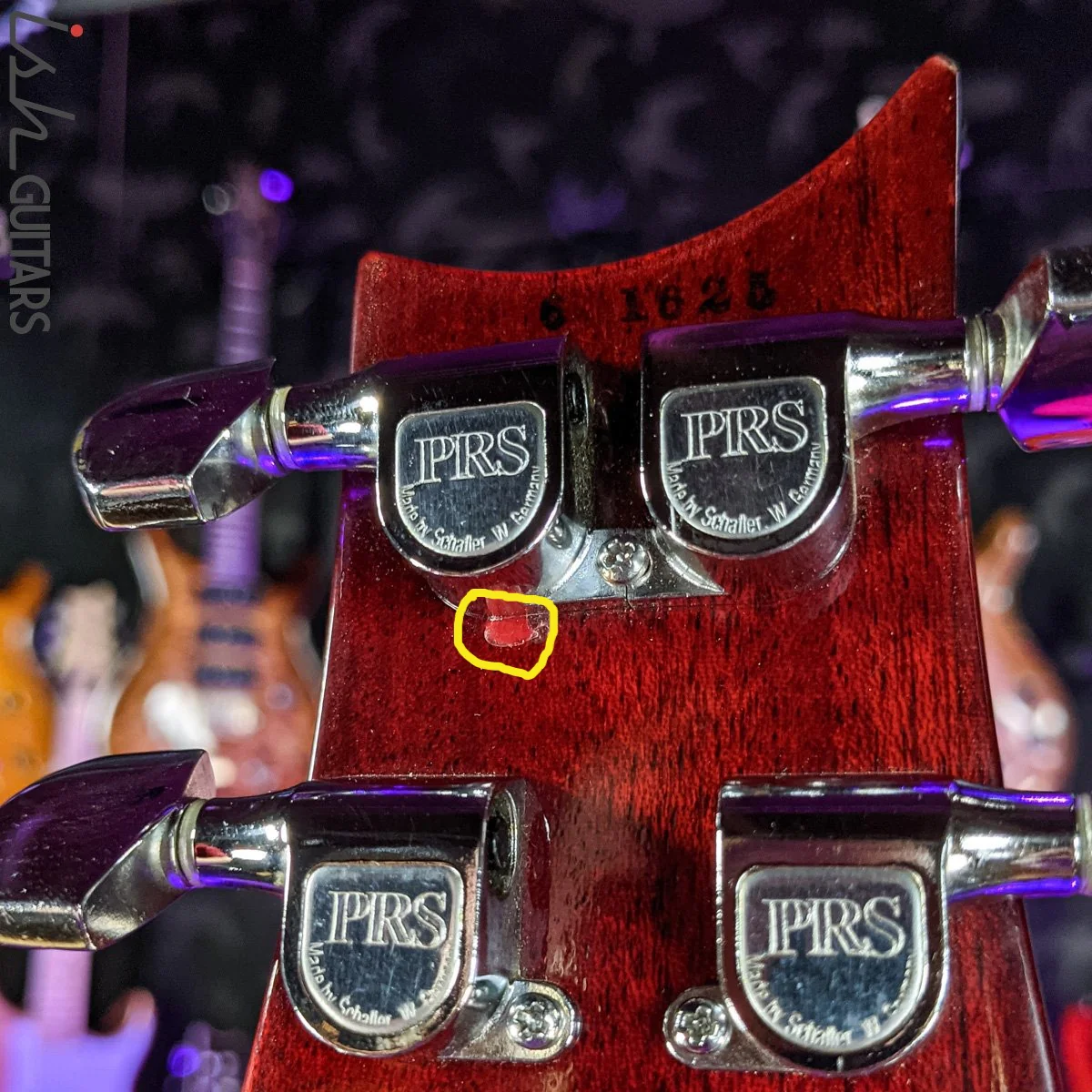 1986 PRS Custom 24 Amber #1625 - Image 16