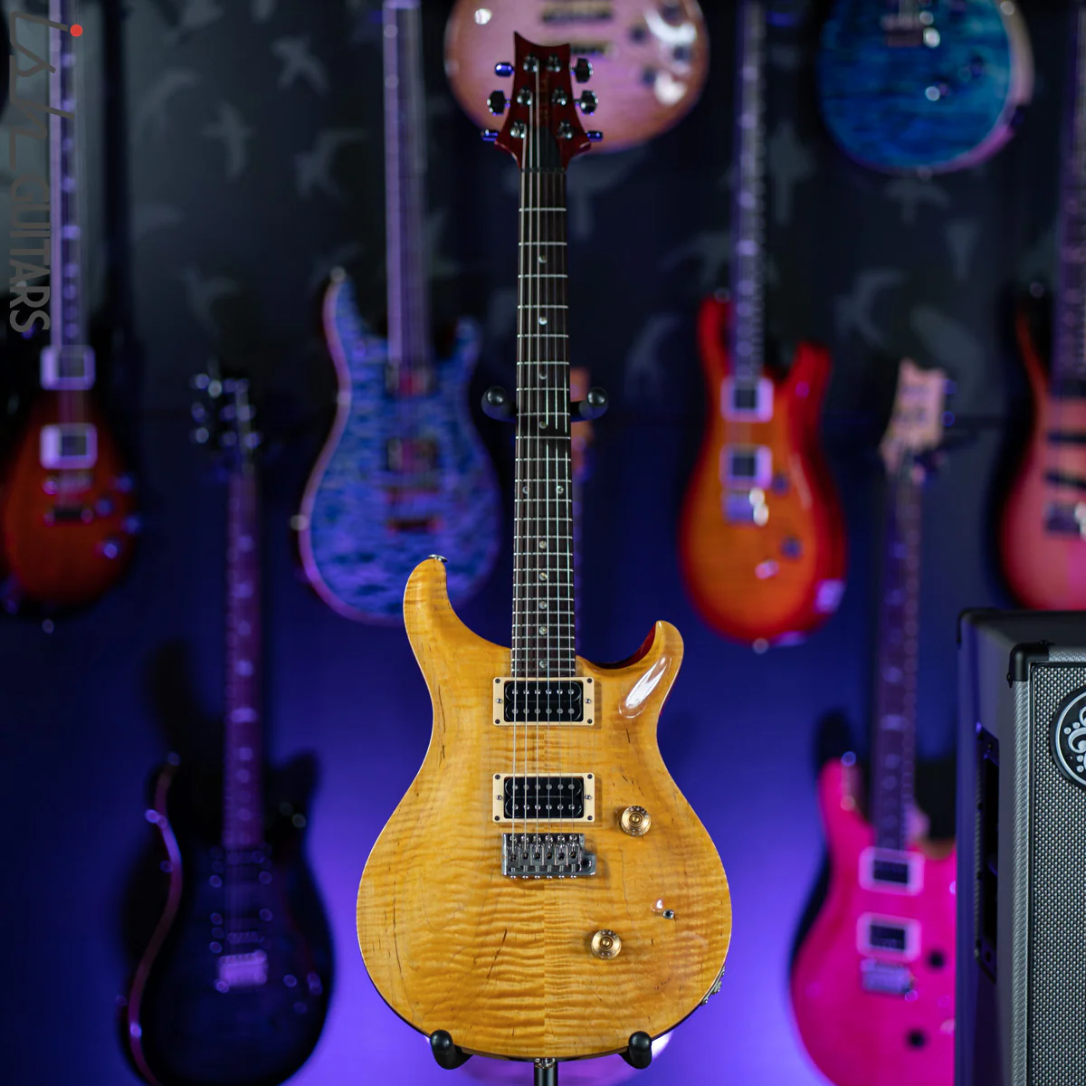 1986 PRS Custom 24 Amber #1625 - Image 2