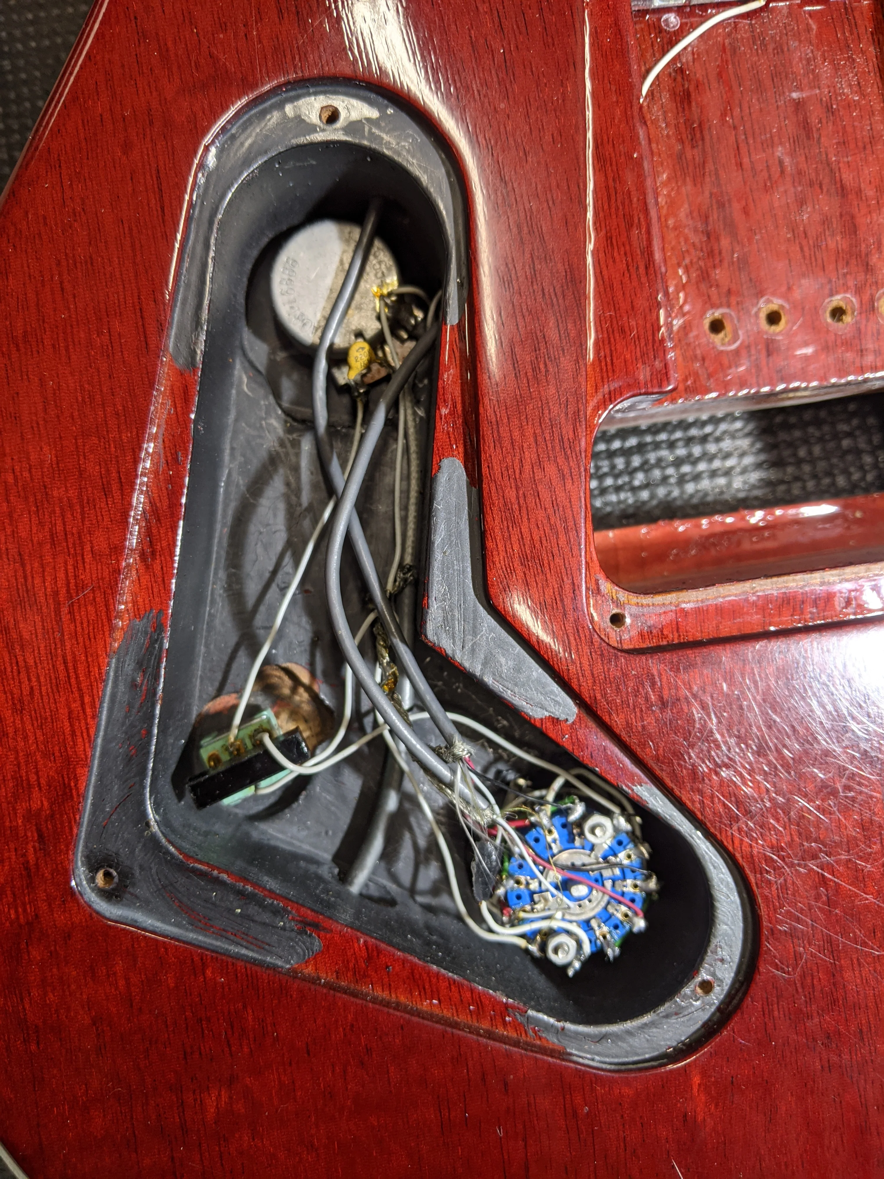 1986 PRS Custom 24 Amber #1625 - Image 24