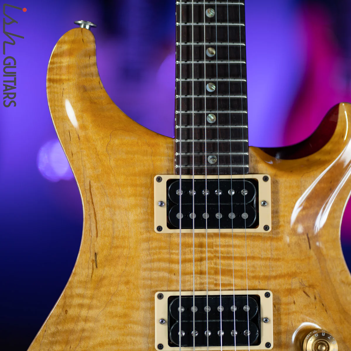1986 PRS Custom 24 Amber #1625 - Image 3
