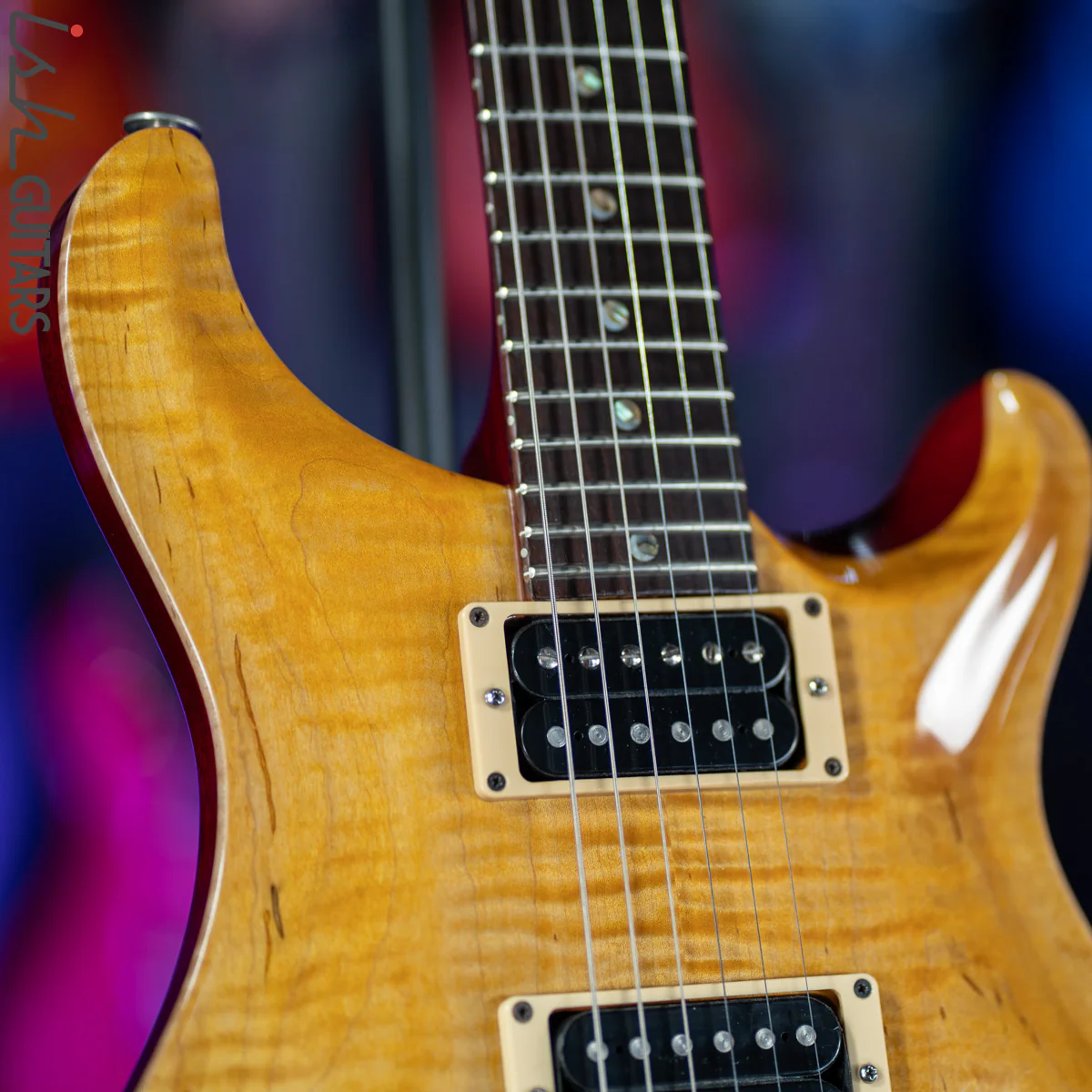 1986 PRS Custom 24 Amber #1625 - Image 5