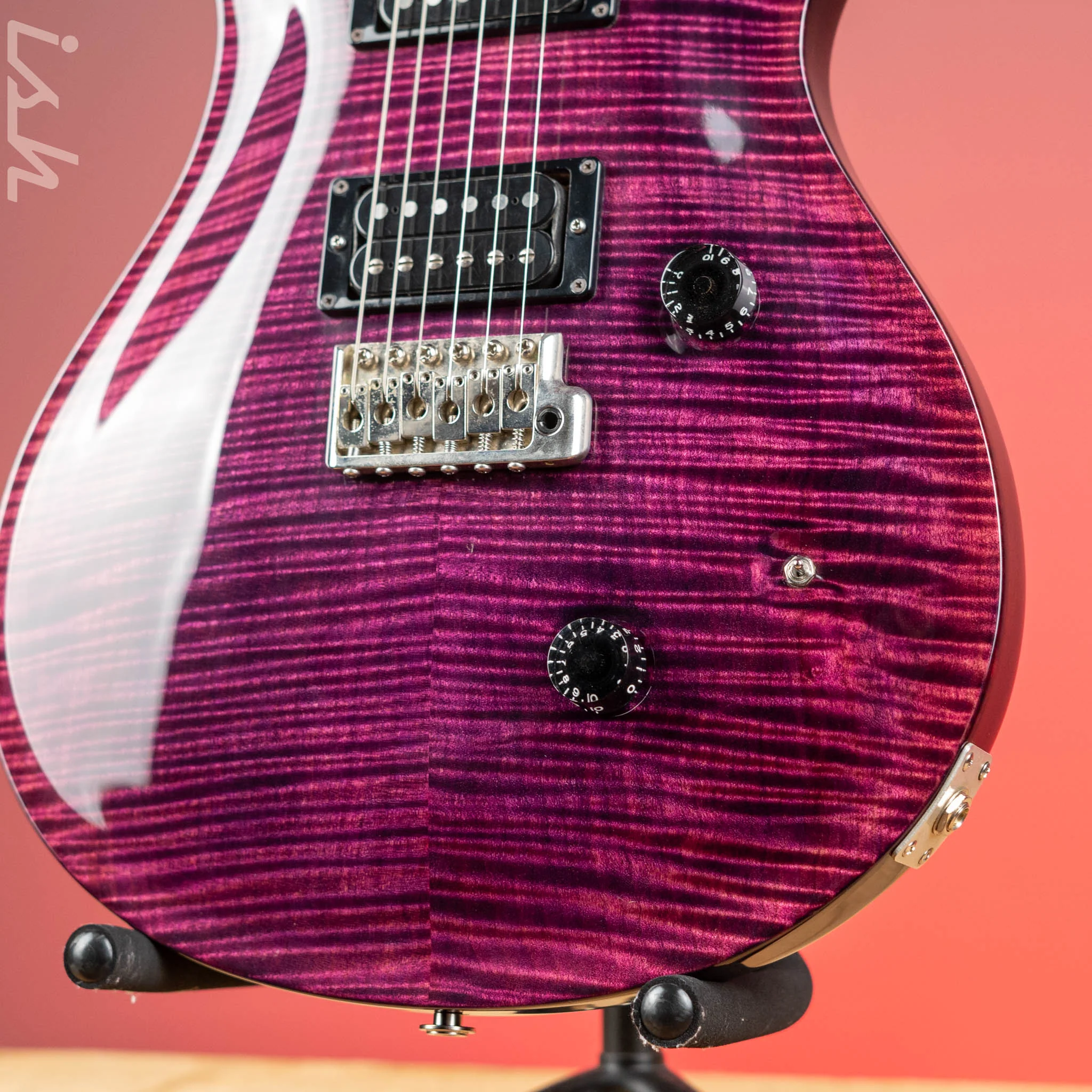 1986 PRS Custom 24 Signature Series #8 Violet - Image 4