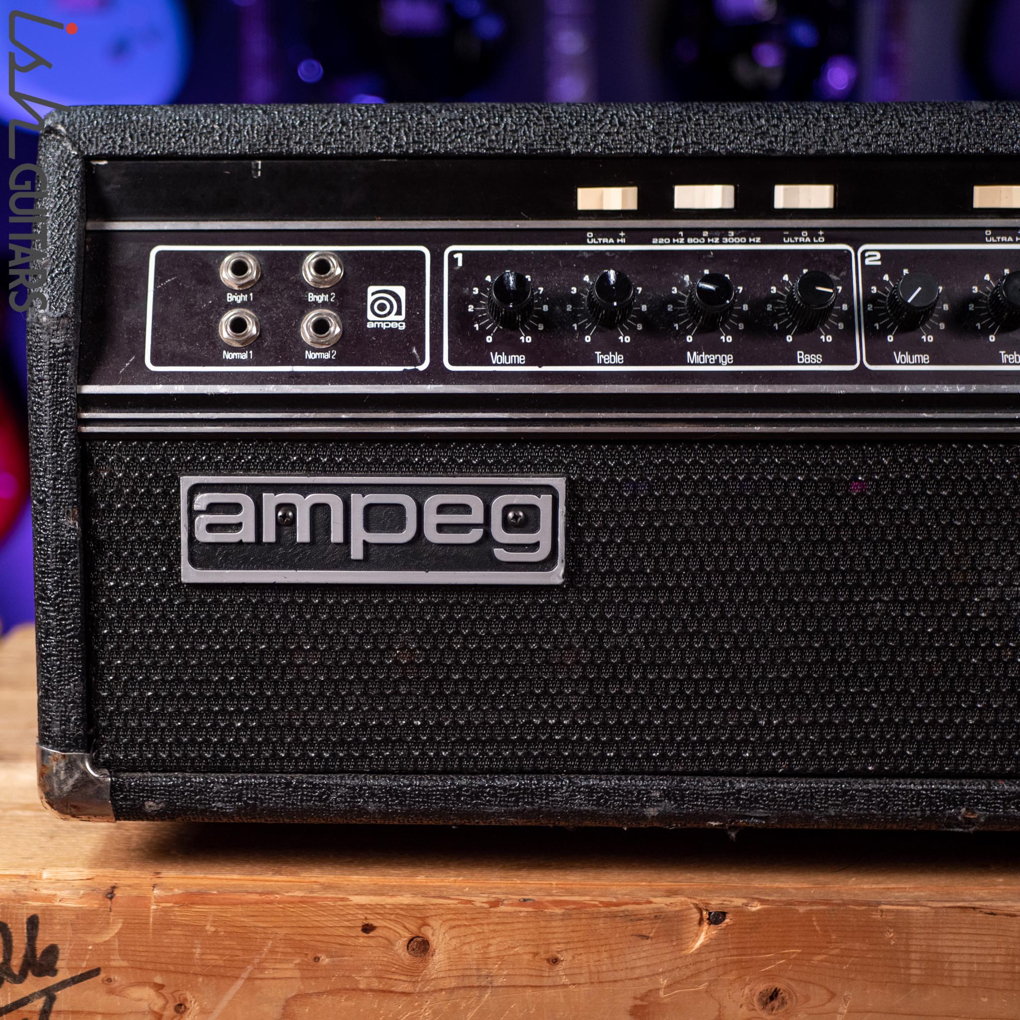 1987 Ampeg SVT Limited Edition Bass Amp Head 458 of 500 - Image 2