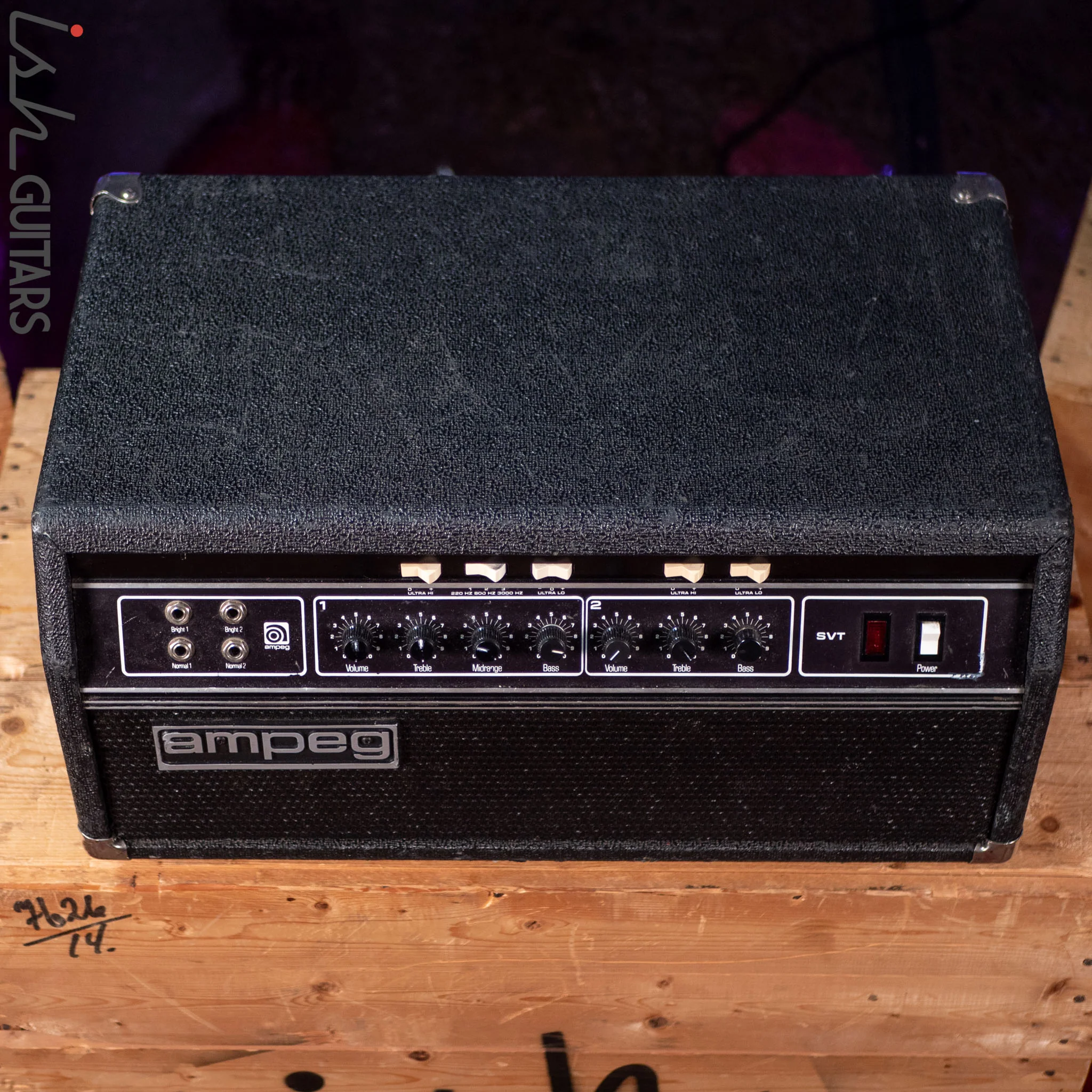 1987 Ampeg SVT Limited Edition Bass Amp Head 458 of 500 - Image 4