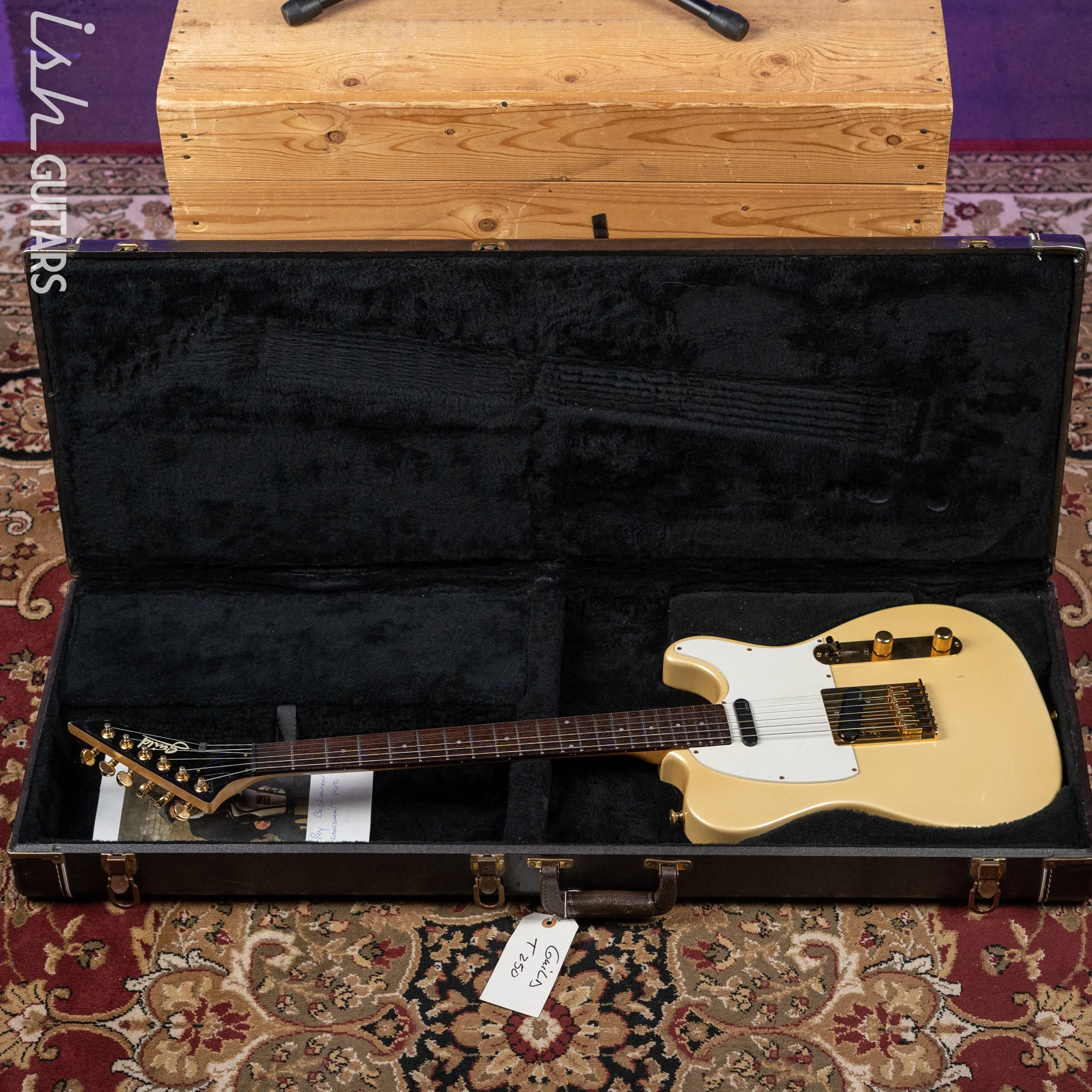 1987 Guild T-250 Roy Buchanan Electric Guitar Cream - Image 18