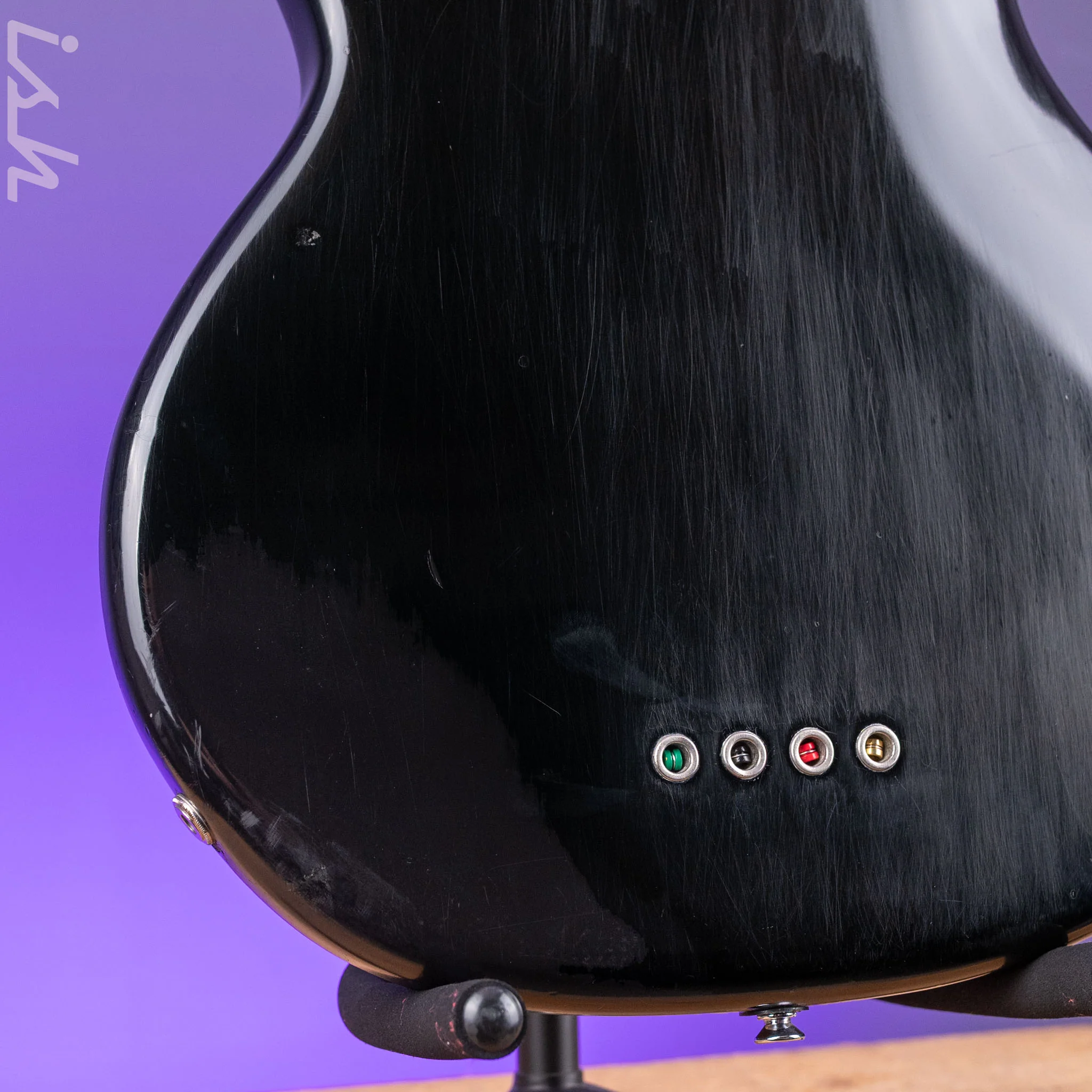 1987 Peavey T-40 Bass Guitar Black *As-Is* - Image 13