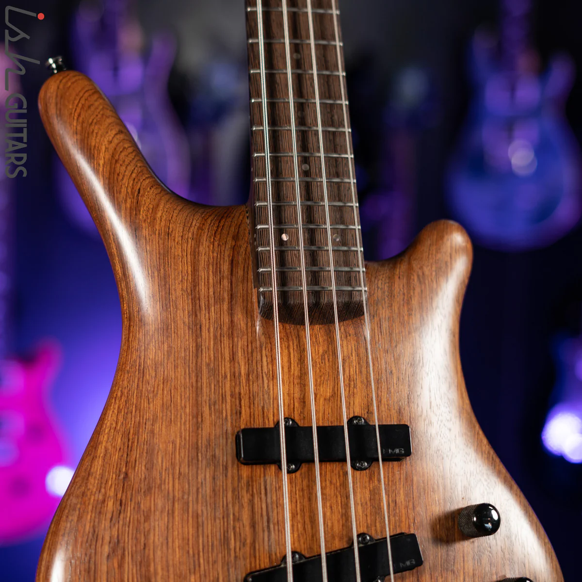 1987 Warwick Thumb 4 Natural Bubinga - Image 3
