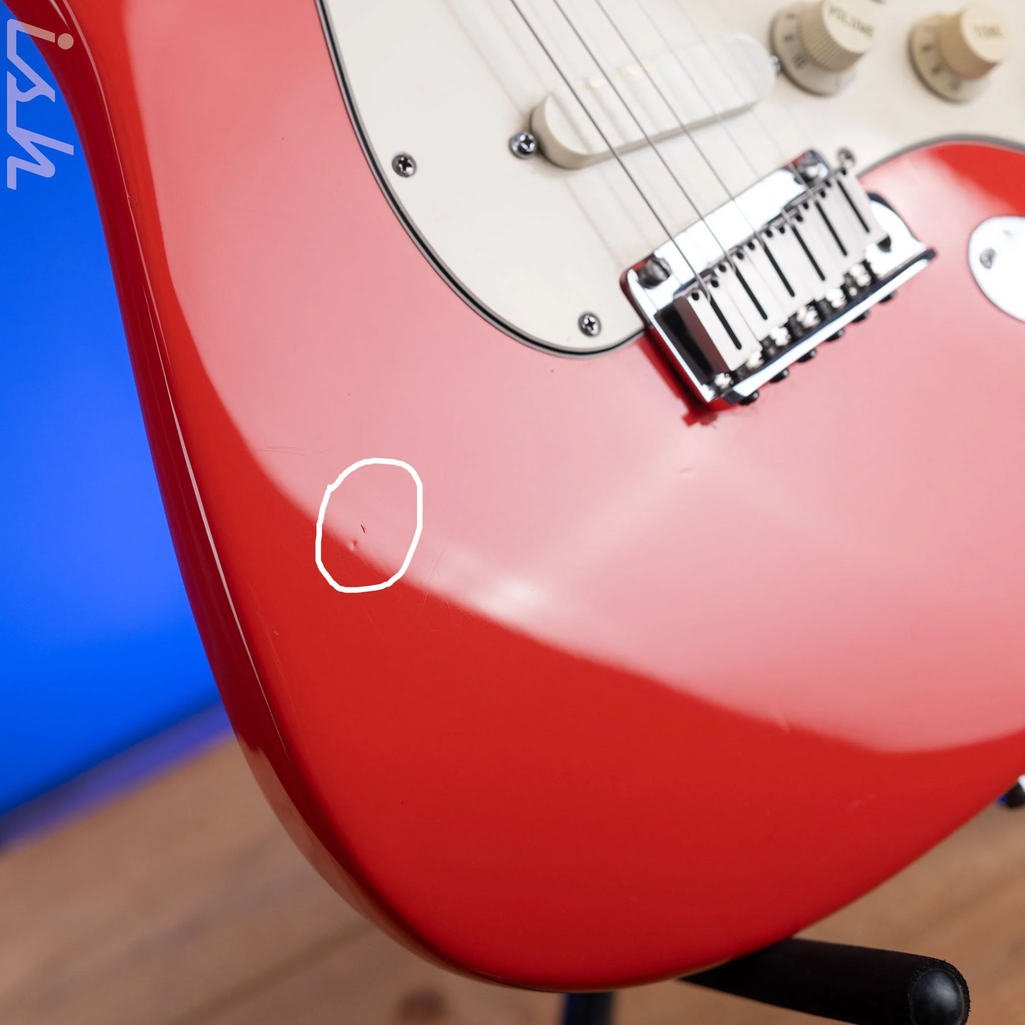 1988 Fender Stratocaster Plus Fiesta Red (Gilmore Switch Added) - Image 7