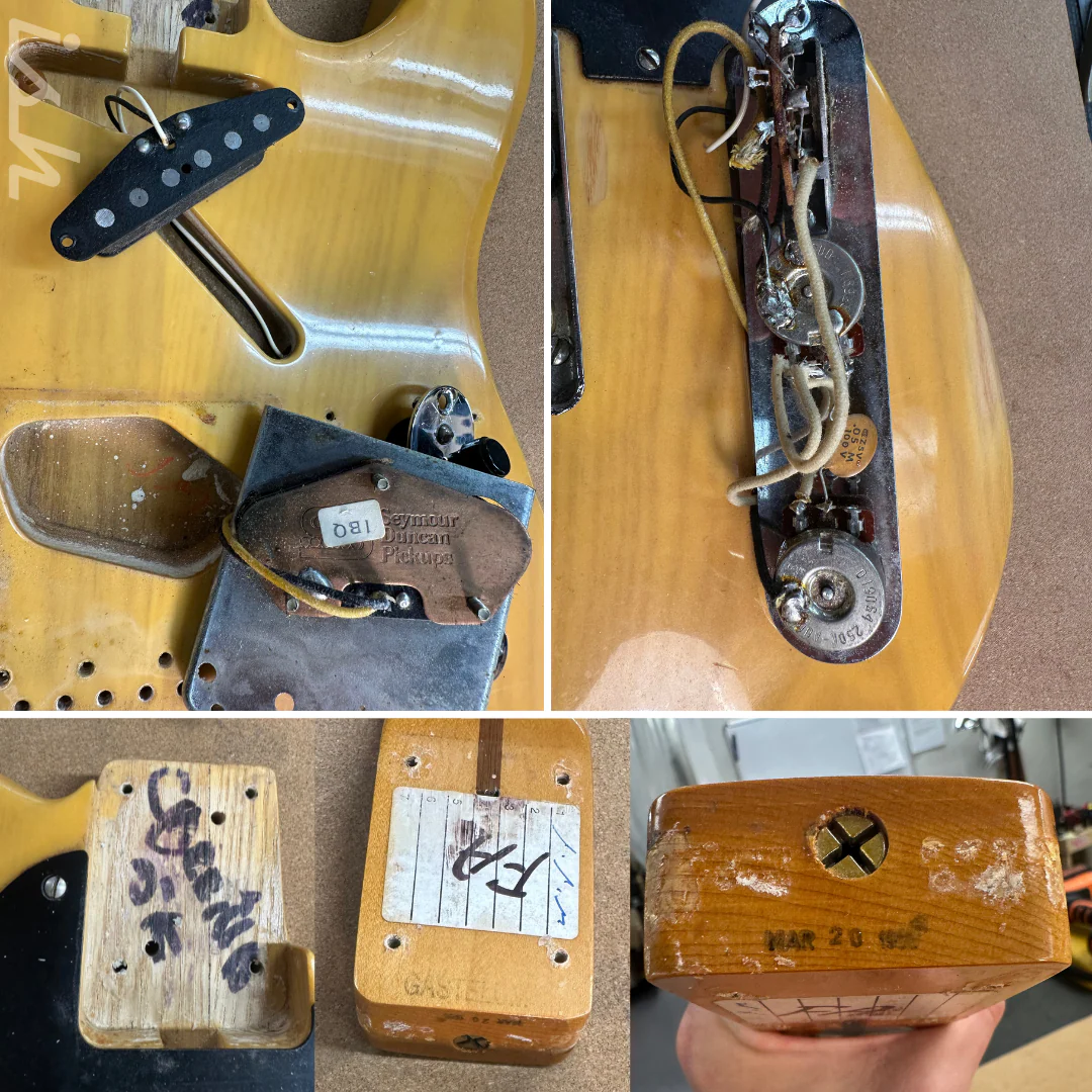 1988 Fender USA Vintage '52 Telecaster Reissue Butterscotch Blonde - Image 25