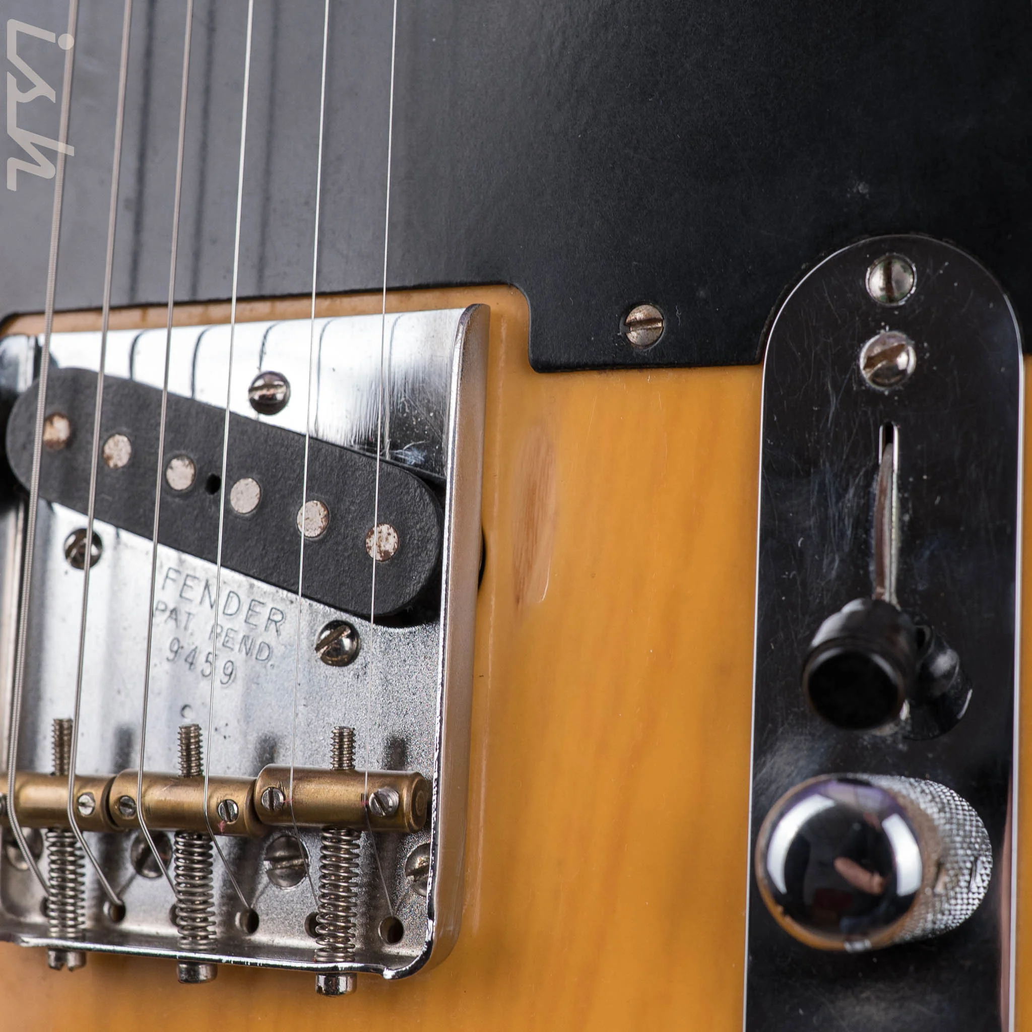 1988 Fender USA Vintage '52 Telecaster Reissue Butterscotch Blonde - Image 8