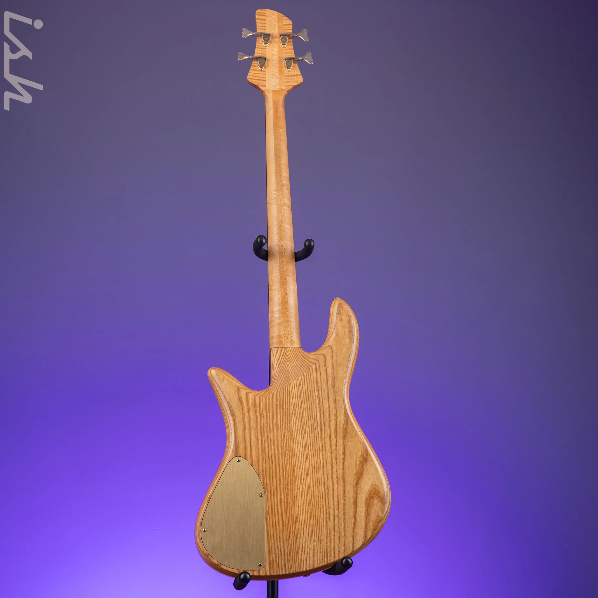 1988 Fodera Emperor 4-String Bass Bubinga Vintage Natural - Image 9