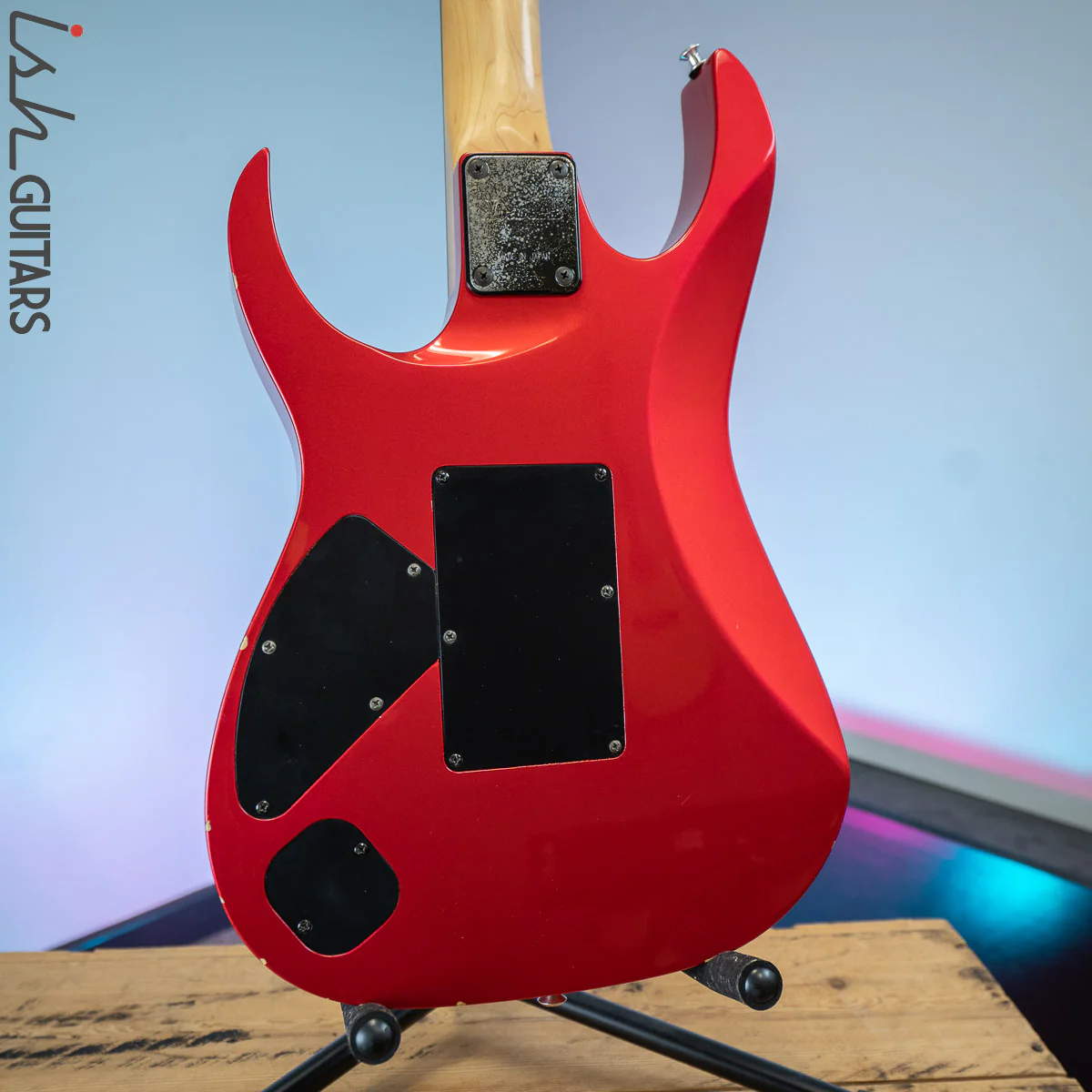1987 Ibanez RG570 Guitar Lipstick Red Made in Japan - Image 11