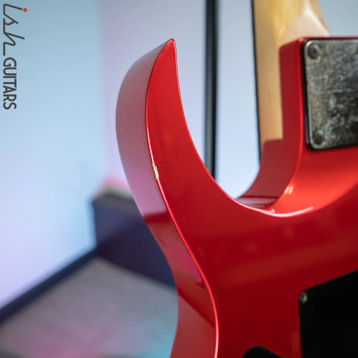 1987 Ibanez RG570 Guitar Lipstick Red Made in Japan - Image 14