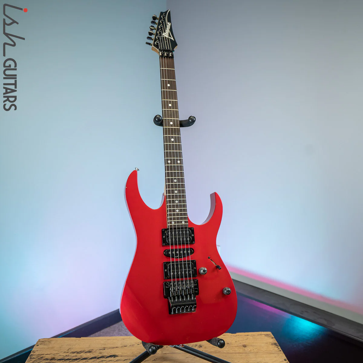 1987 Ibanez RG570 Guitar Lipstick Red Made in Japan - Image 2