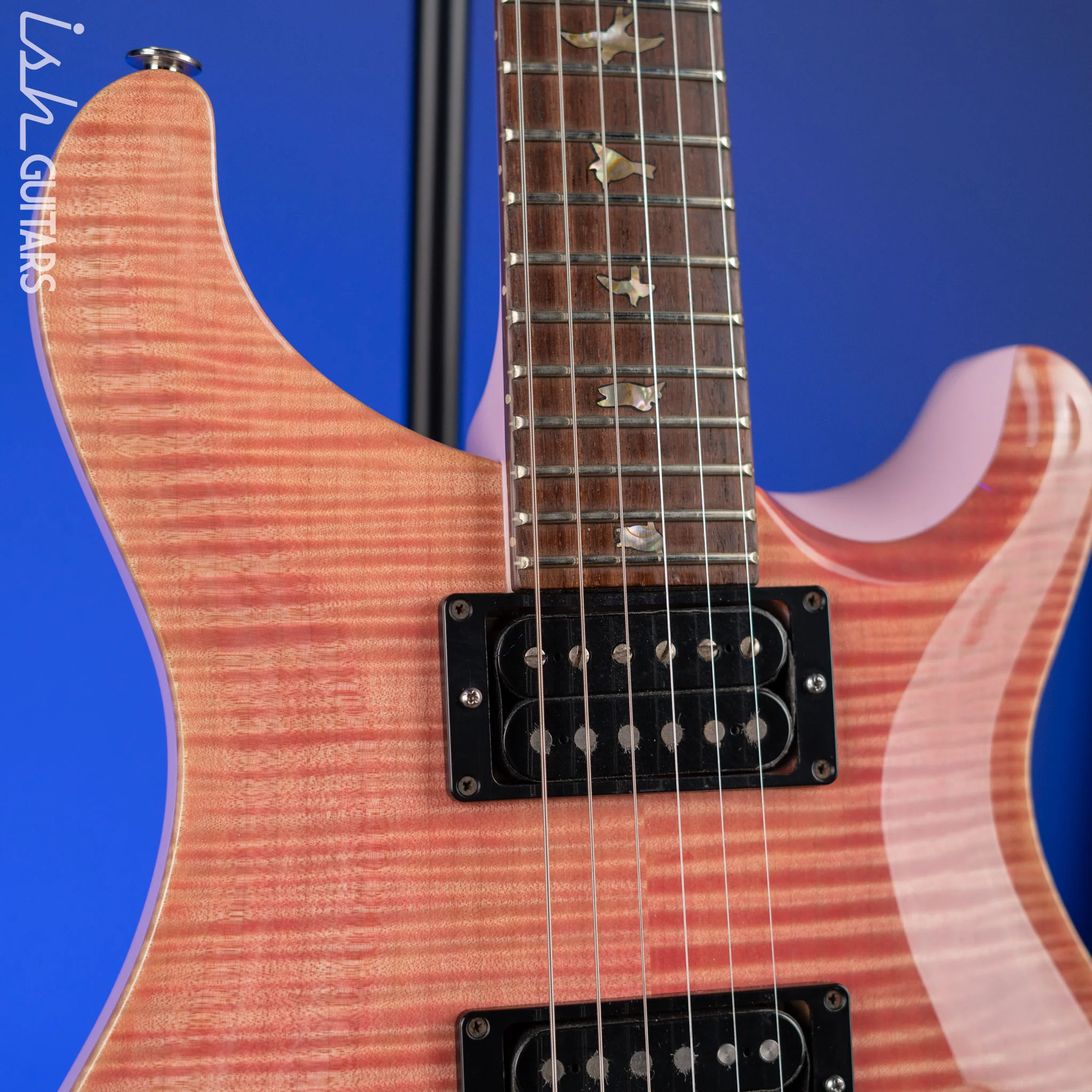 1989 PRS Custom 24 Bonnie Pink - Image 3