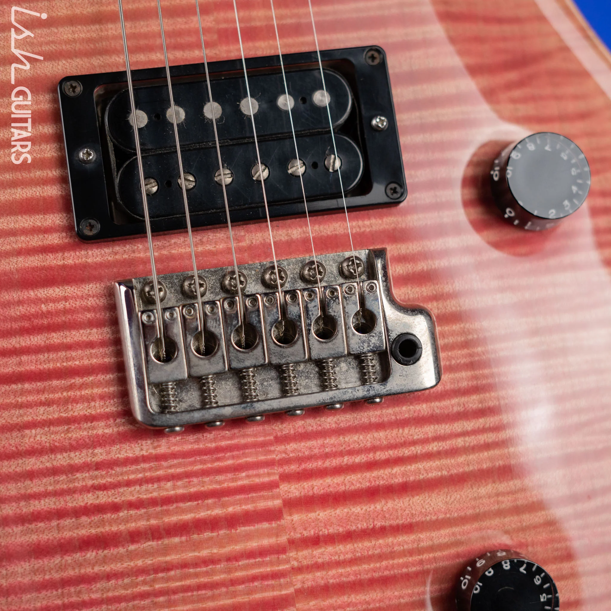 1989 PRS Custom 24 Bonnie Pink - Image 5