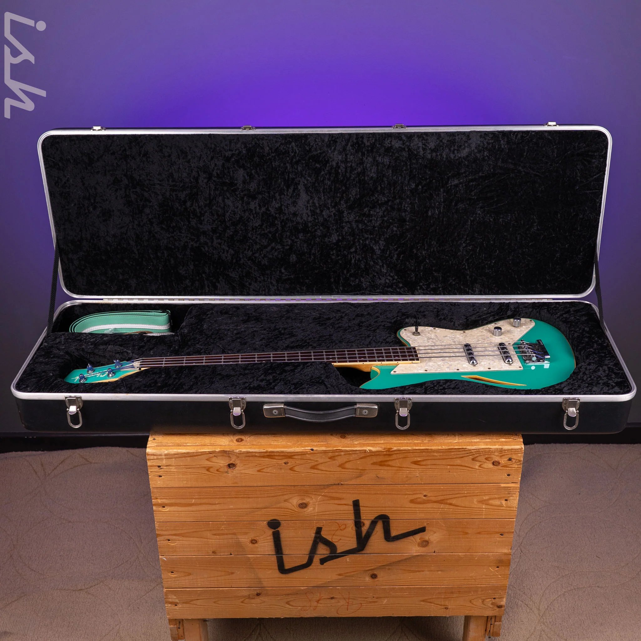 1990 Charvel Surfcaster 4 Turquoise - Image 21