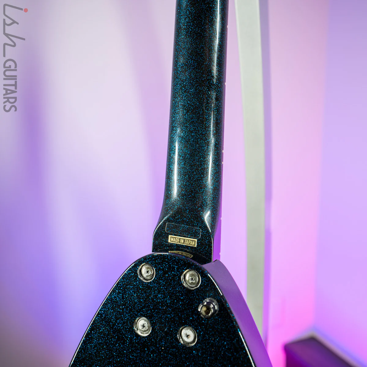 1990's Jackson Roswell Rhoads Pro Blue Sparkle MIJ - Image 19