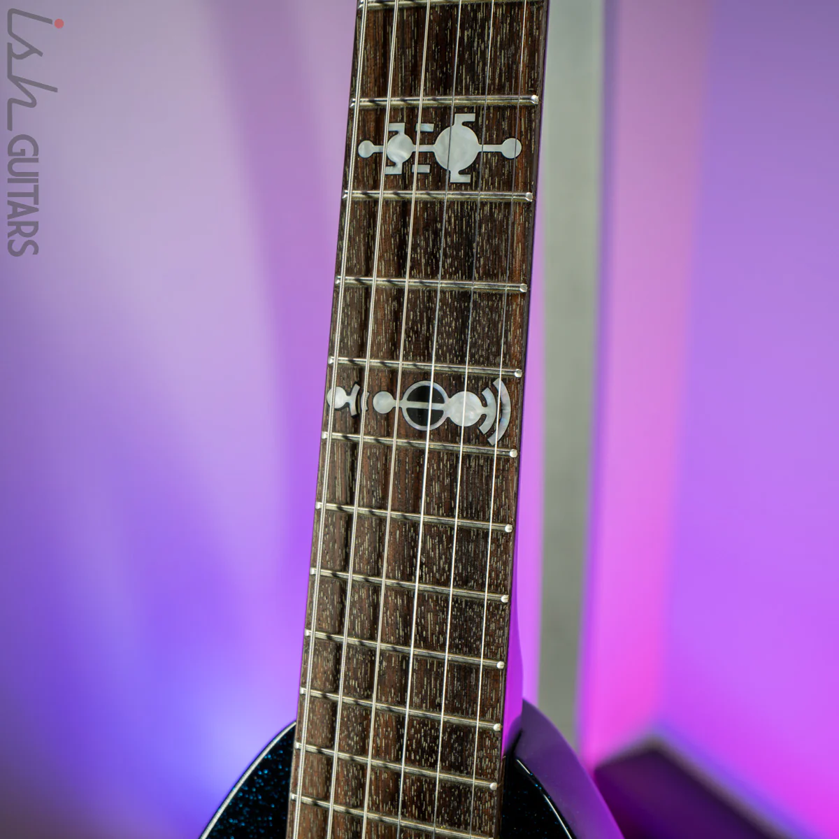 1990's Jackson Roswell Rhoads Pro Blue Sparkle MIJ - Image 6